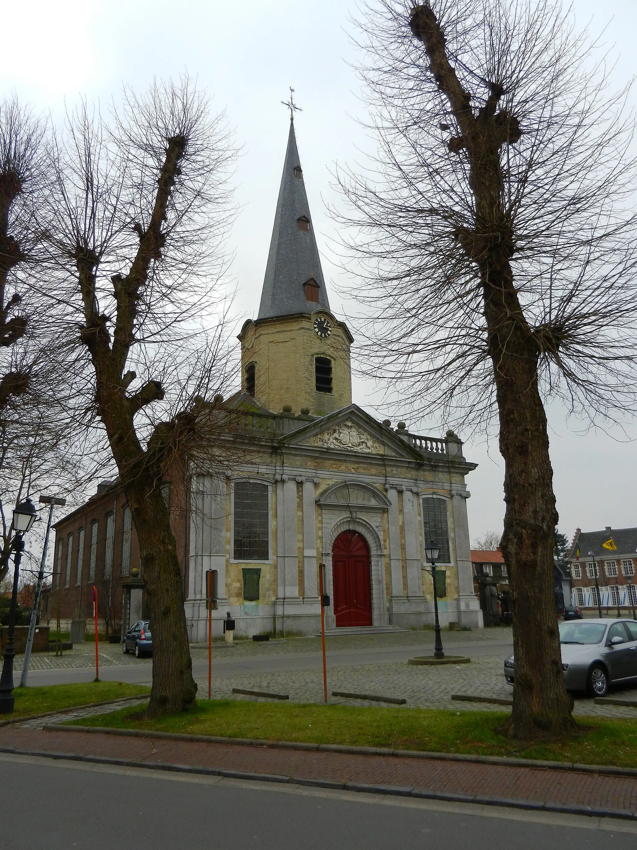 Photo showing: St-Maartenskerk, Moerzeke