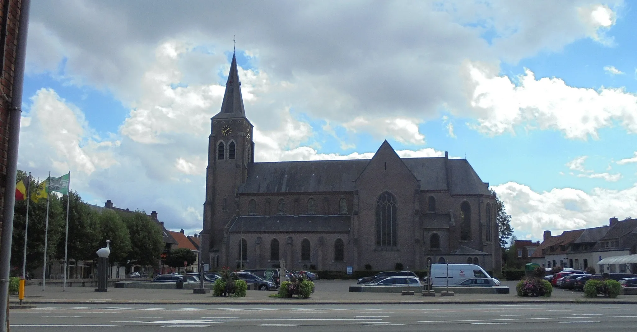 Photo showing: Sint-Petruskerk - Centrumstraat - Olsene - Zulte - Oost-Vlaanderen - België.