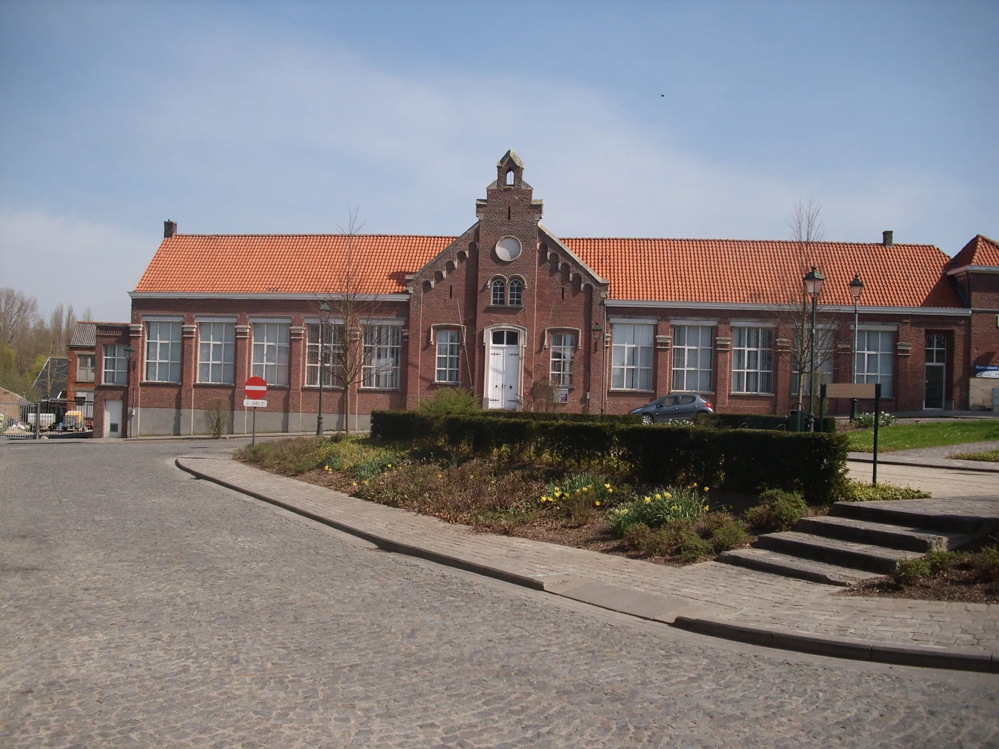 Photo showing: Ontmoetingscentrum Oordegem  - Lede - Oost-Vlaanderen - België