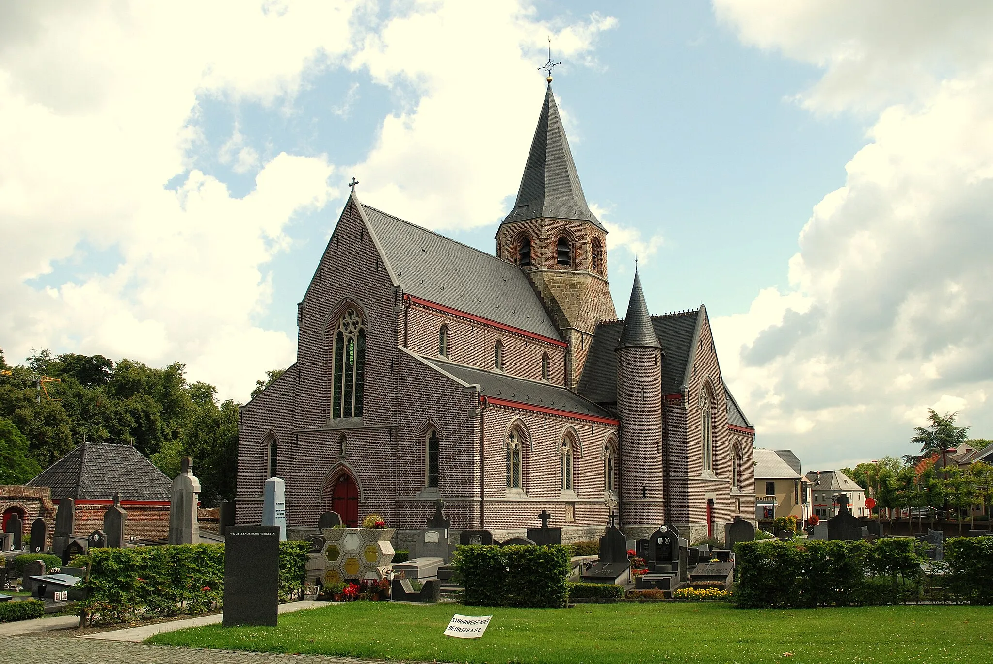 Photo showing: Sint-Martinuskerk te Schelderode, België