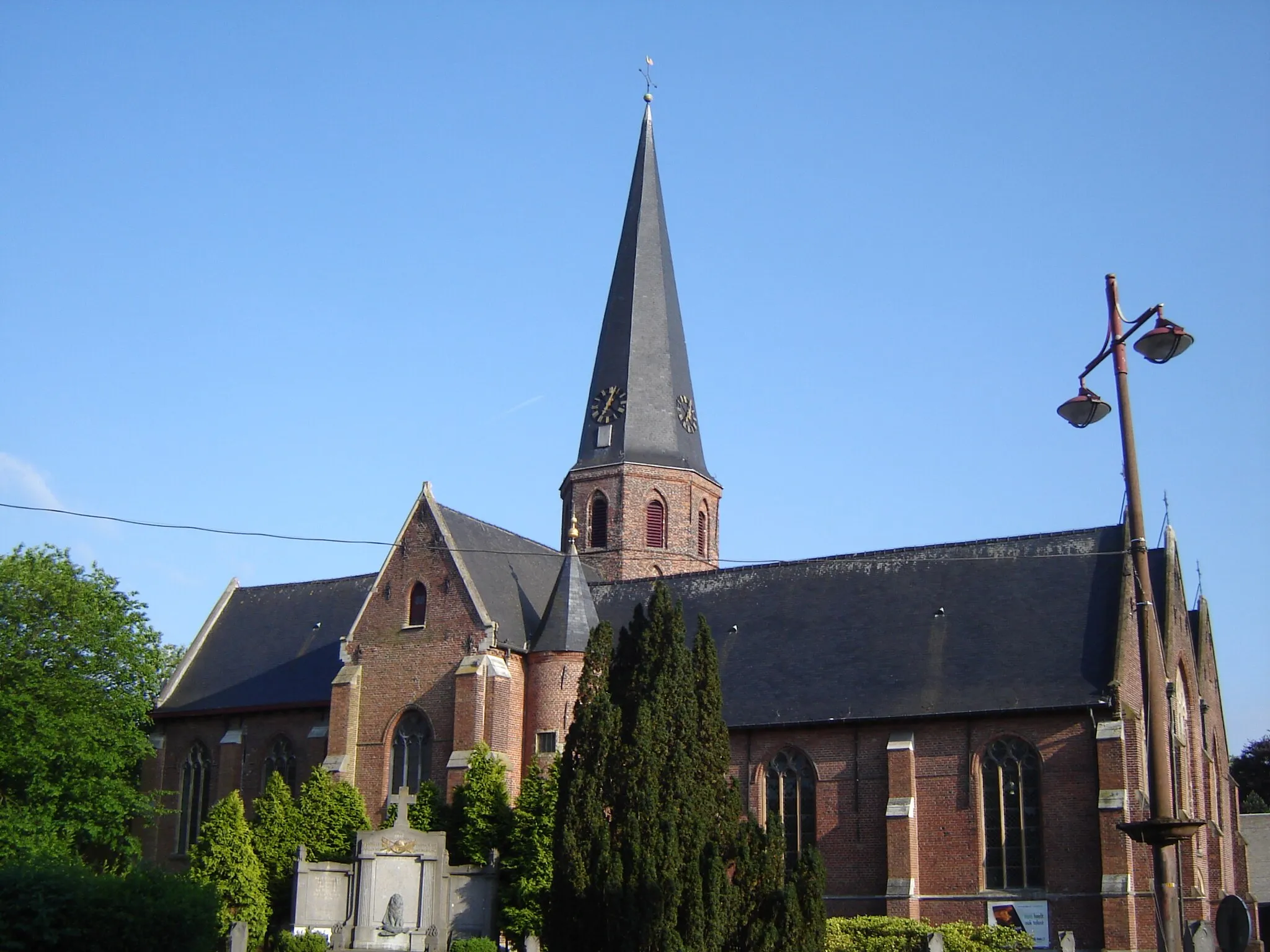 Photo showing: Church of Saint Catherine in Wachtebeke. Wachtebeke, East Flanders, Belgium