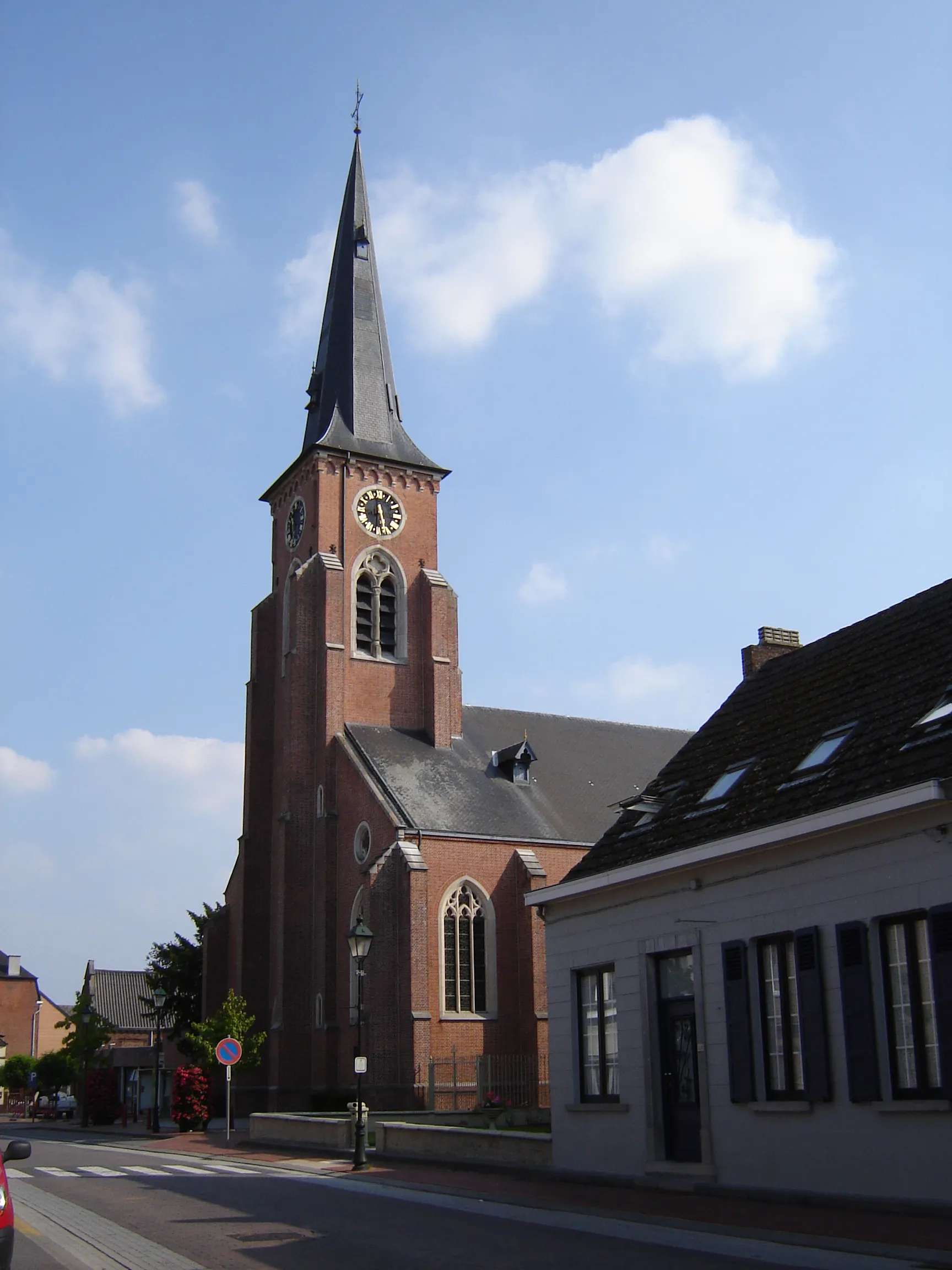 Photo showing: Church of Saint Gertrude in Wichelen. Wichelen, East Flanders, Belgium