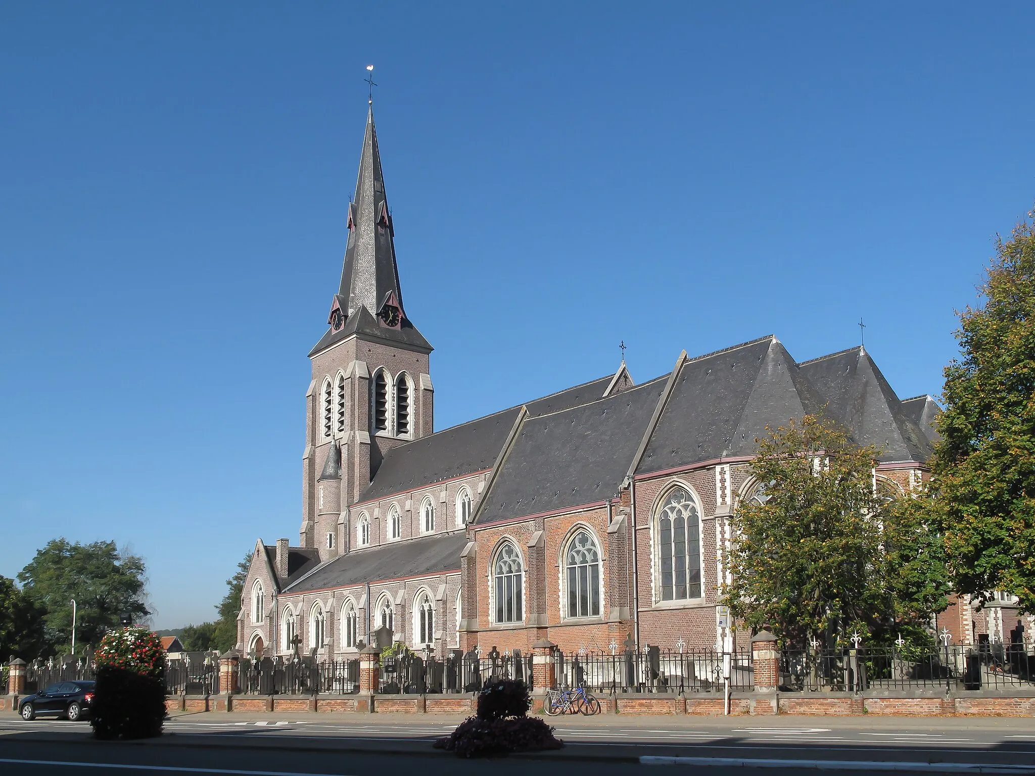 Photo showing: Zaffelare, church: Onze Lieve Vrouw en Sint Petruskerk