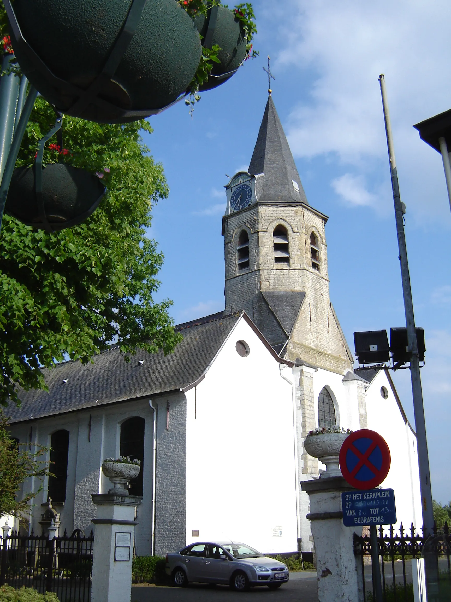 Photo showing: Church of Saint Eligius in Zeveneken. Zeveneken, Lochristi, East Flanders, Belgium