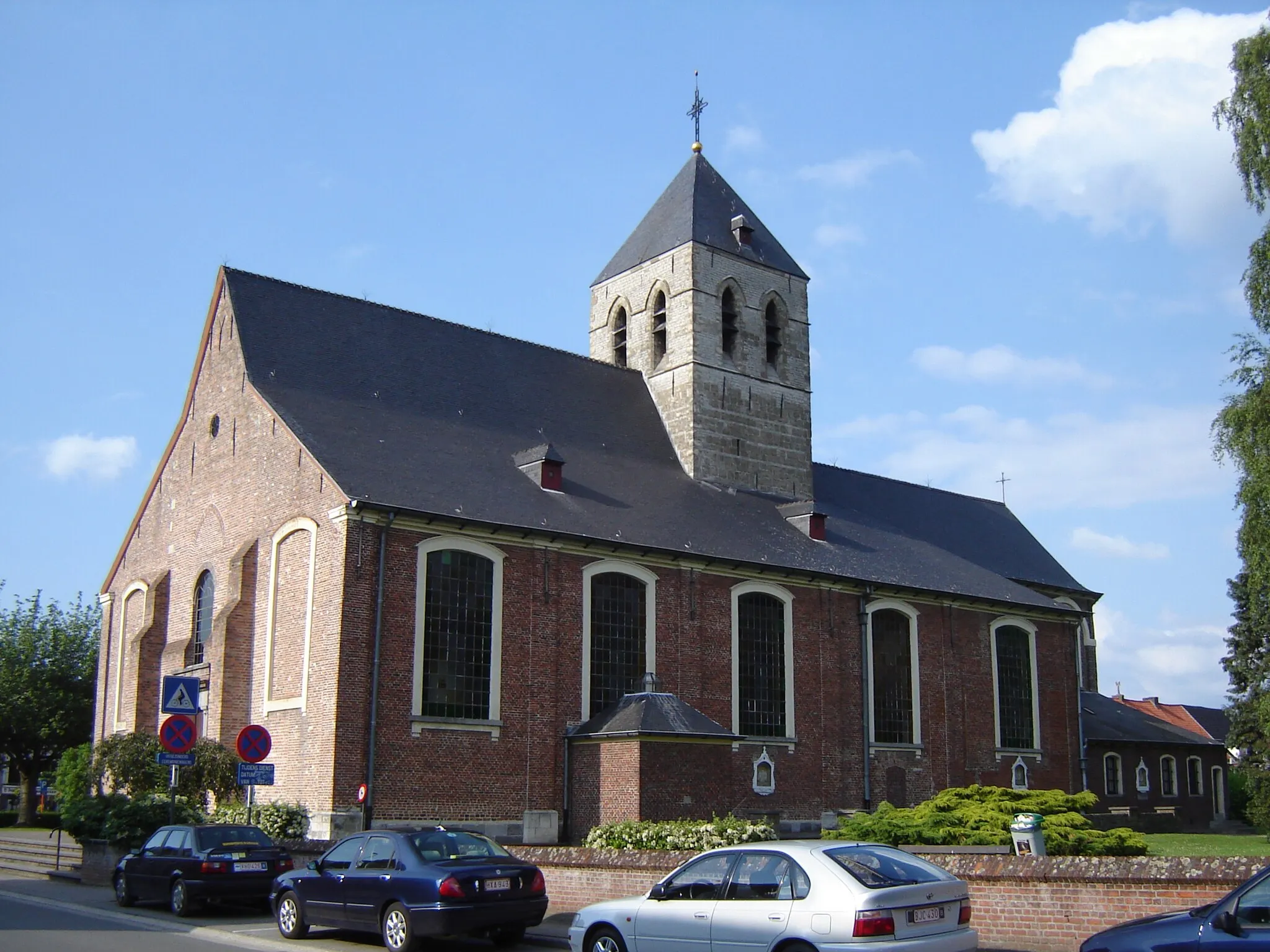 Photo showing: Church of Saint-Nicholas in Lochristi. Lochristi, East Flanders, Belgium