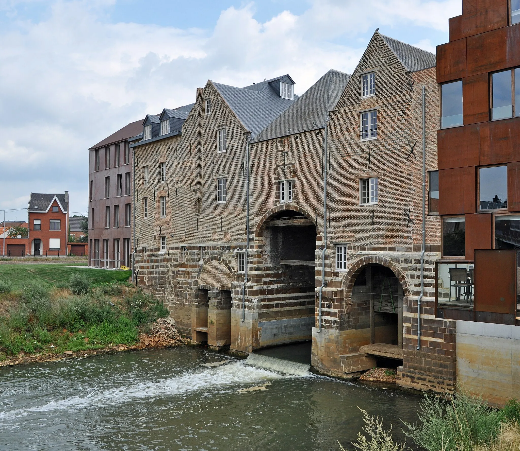 Photo showing: Aarschot (Belgium): the Hertogen watermills