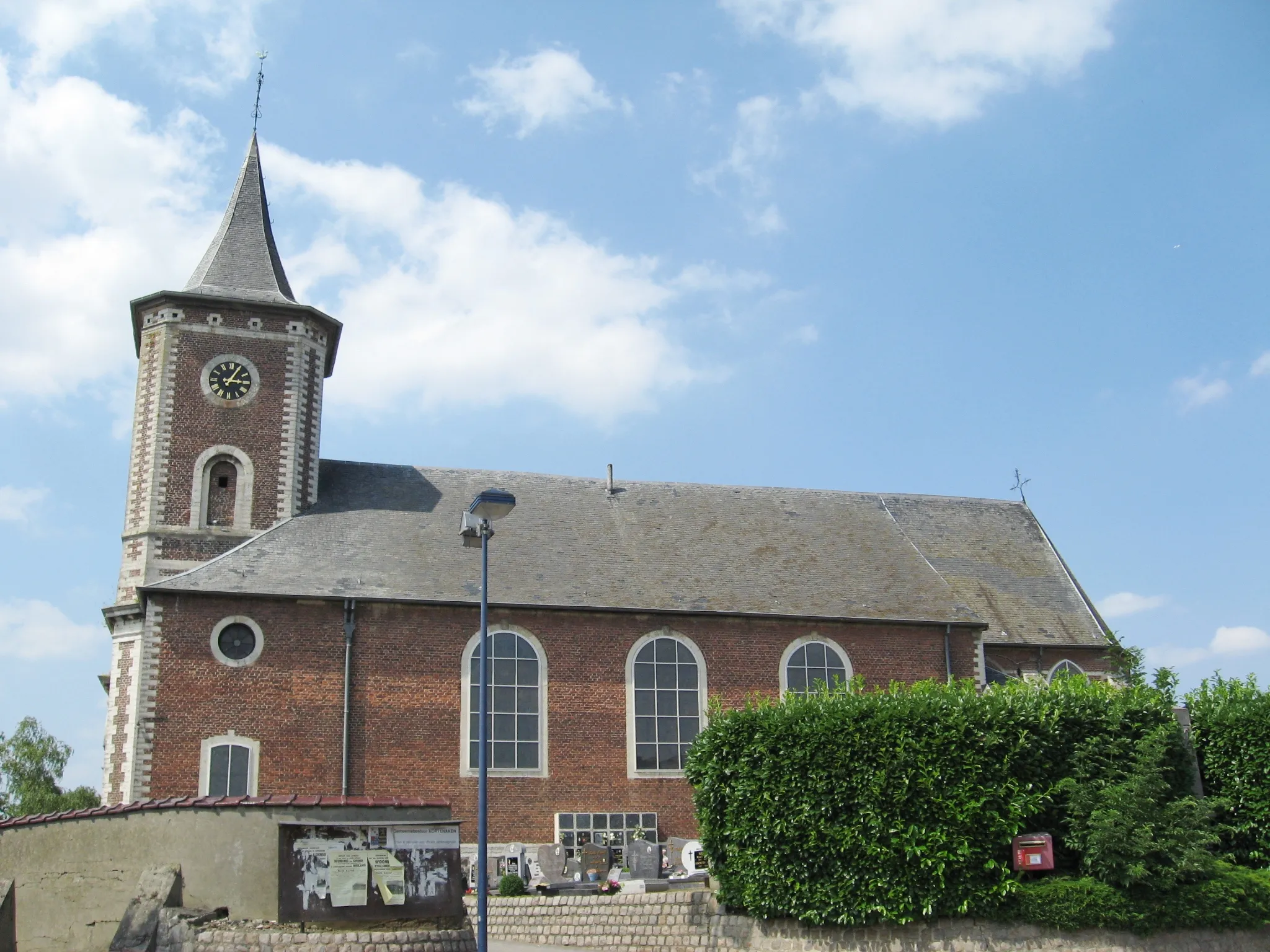 Photo showing: Church of Saint Amand in Hoeleden, Kortenaken, Flemish Brabant, Belgium