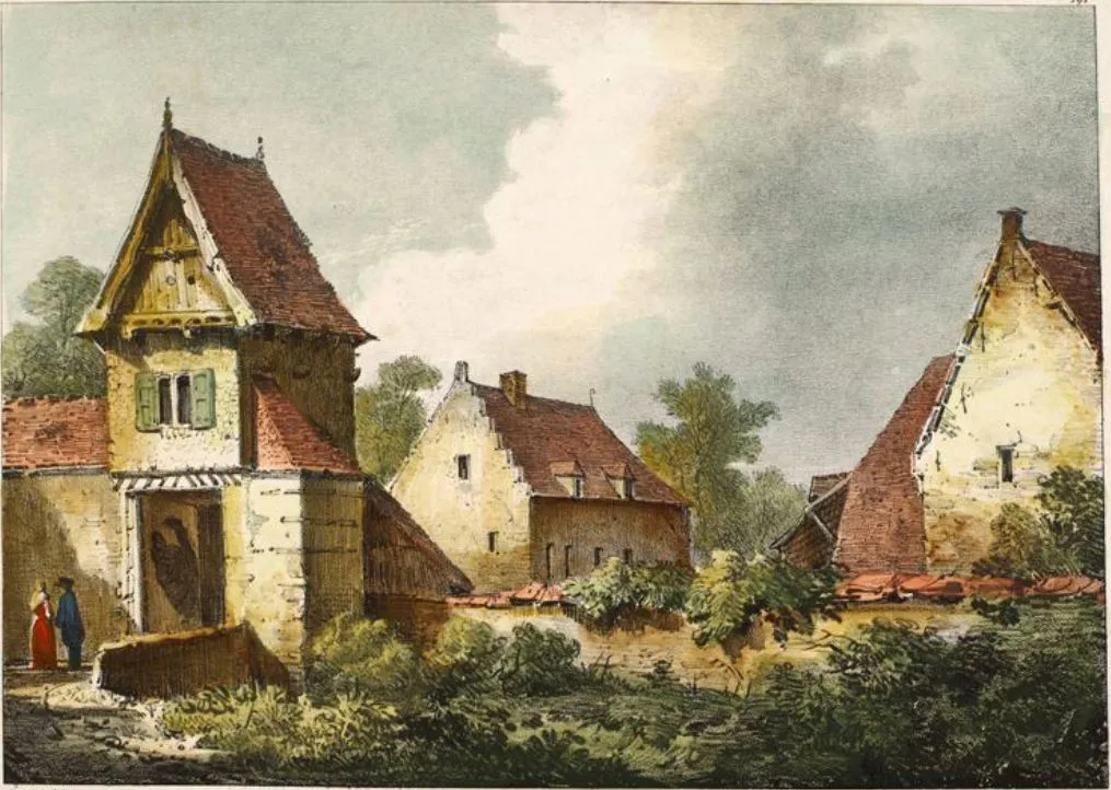 Photo showing: Restes du Château de Dry Toren, à Perck près Vilvorde