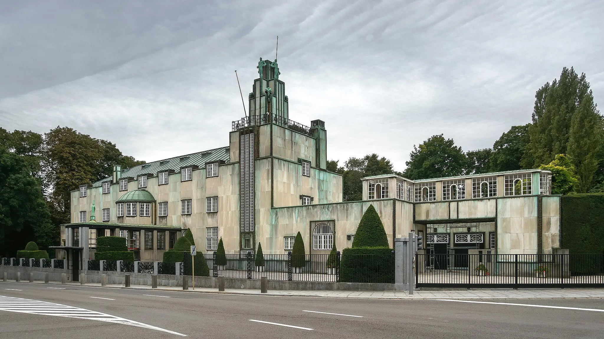 Photo showing: Palais Stoclet by Architect Hoffmann, Brussels