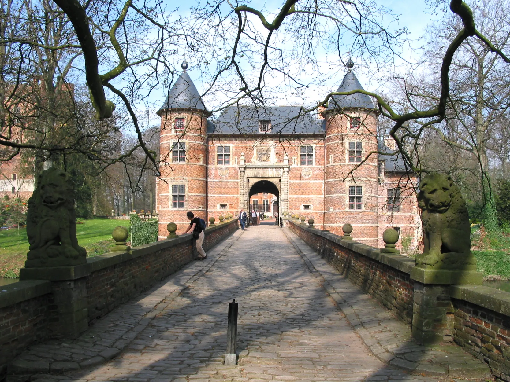 Photo showing: Groot-Bijgaarden (Belgium), the castle (XIV/XVIIth centuries).