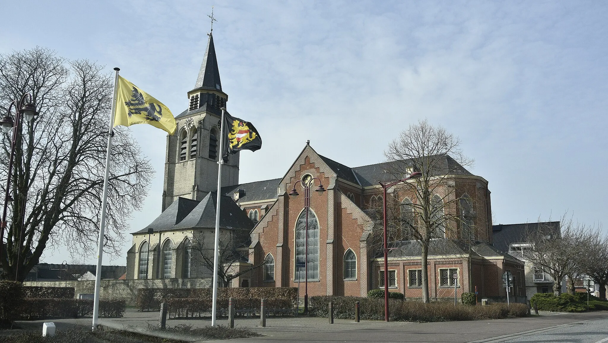 Photo showing: Sint-Rumolduskerk (Steenokkerzeel) 3-03-2021 14-30-54