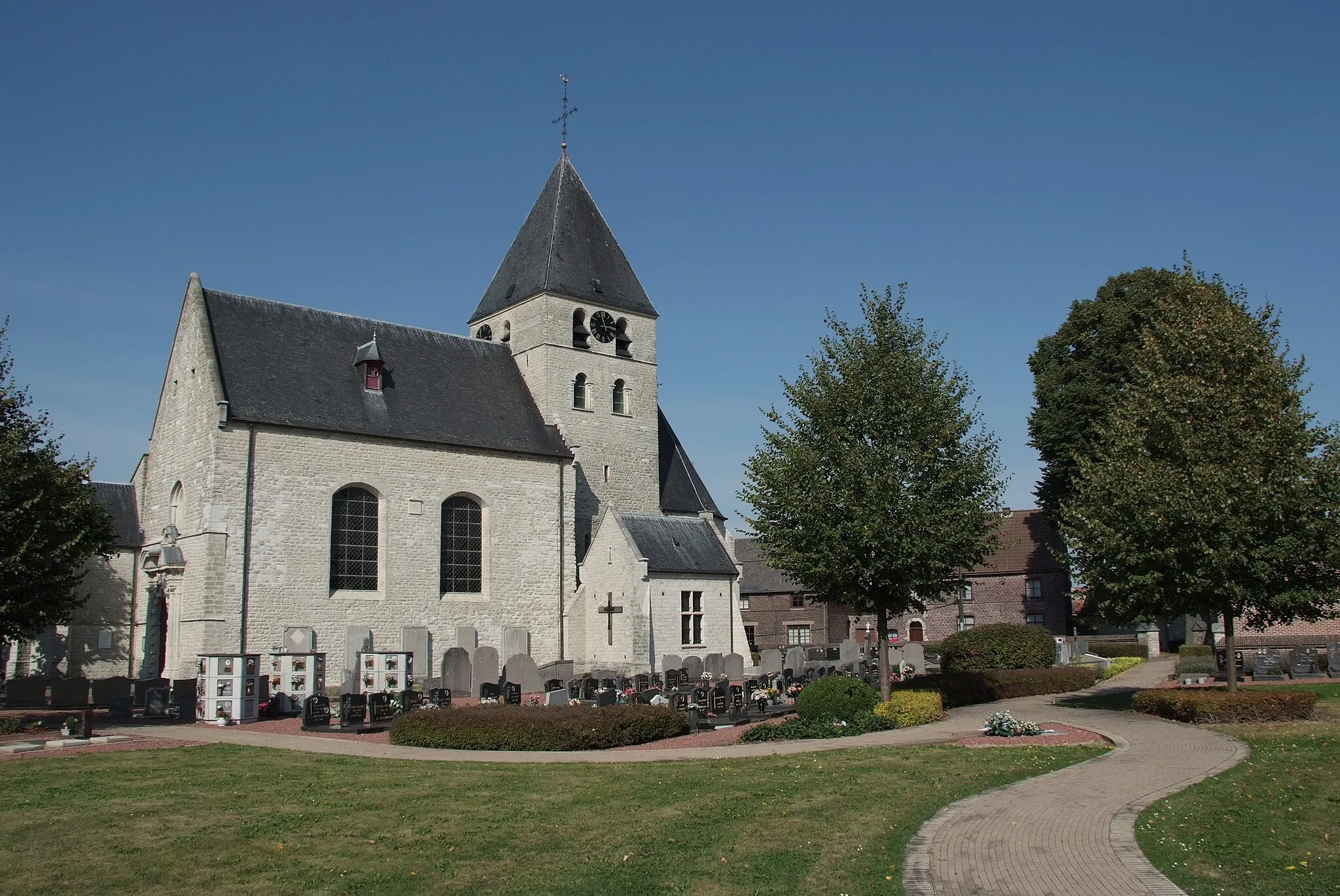Photo showing: Sint-Catharinakerk,Vlaams Brabant, Steenokkerzeel (Humelgem)