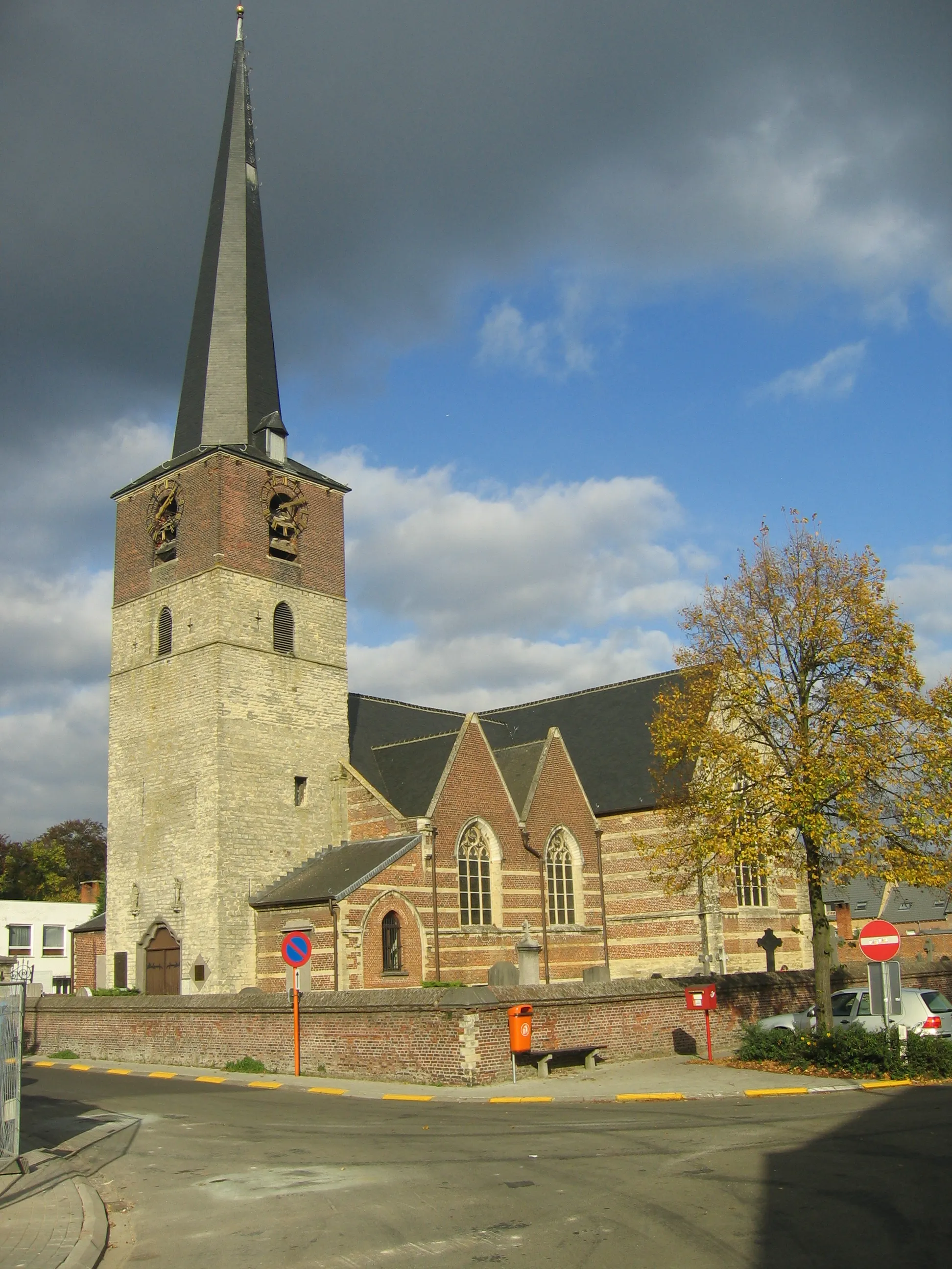 Photo showing: Picture of the Sint Jan-Baptist church in Tildonk