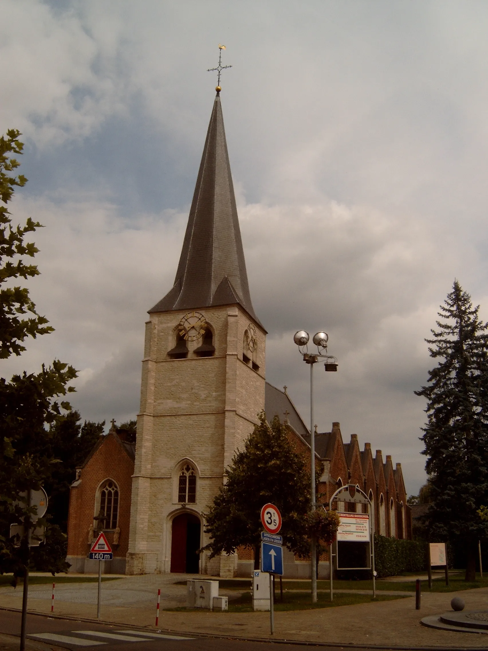 Photo showing: Wespelaar, Church of Saint Lucy. Wespelaar, Haacht, Flemish Brabant, Belgium