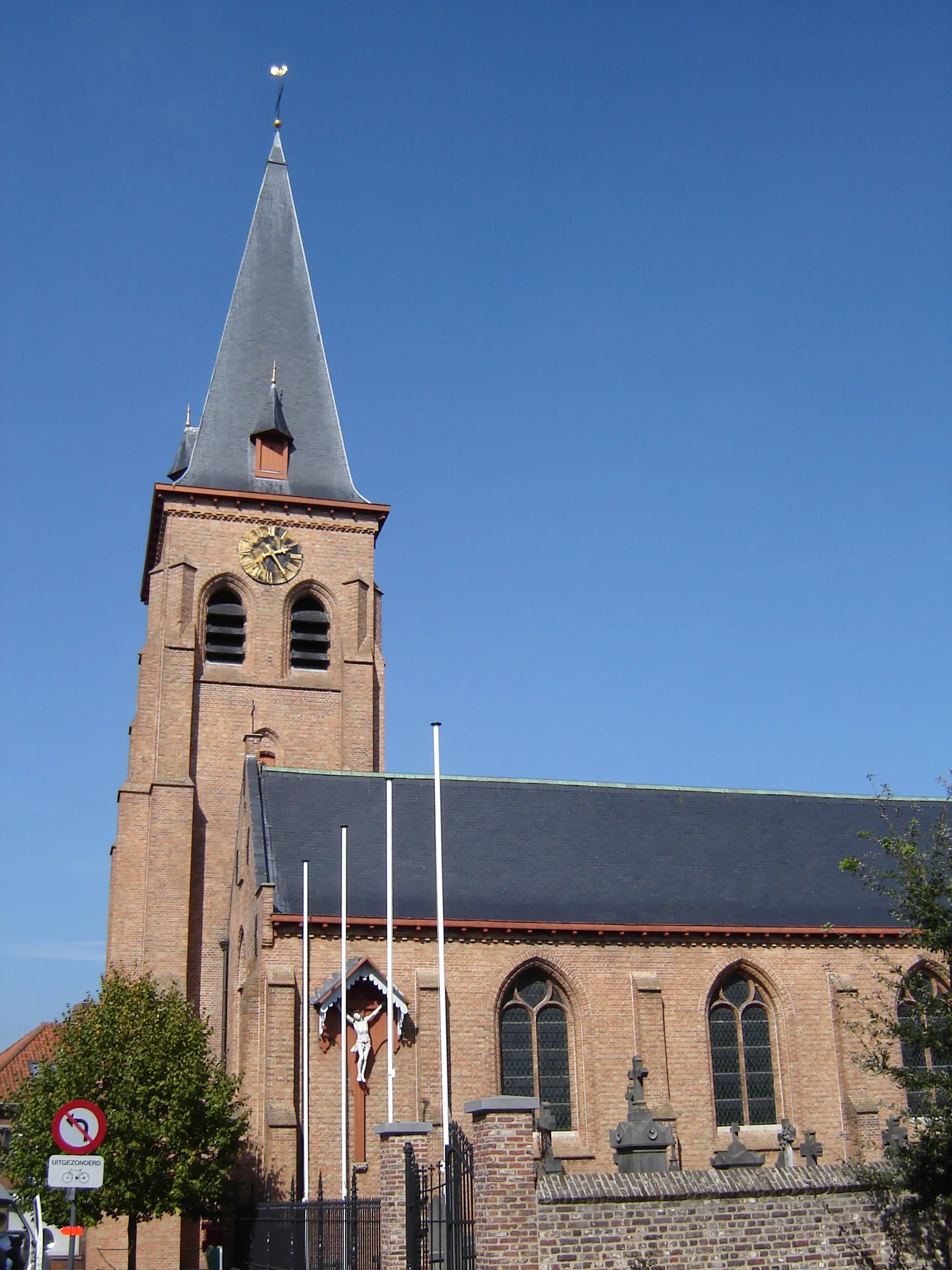 Photo showing: Church of Saint Amand in Beernem. Beernem, West Flanders, Belgium