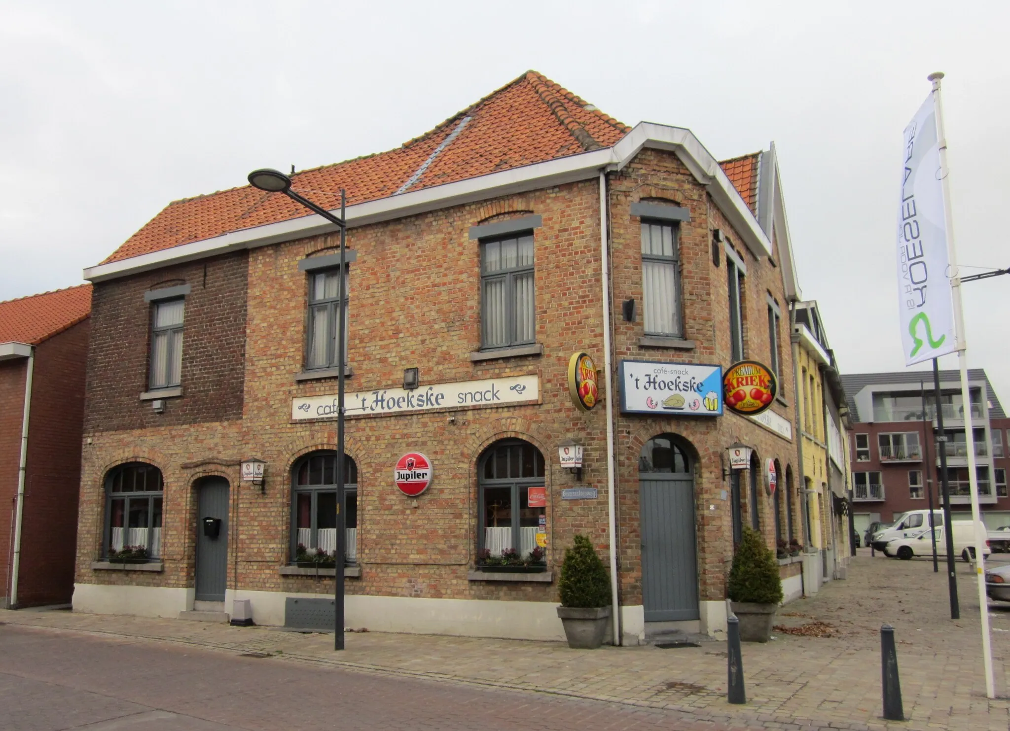 Photo showing: Café 't Hoekske, Sint-Germanusplein 1 Beveren (Roeselare)