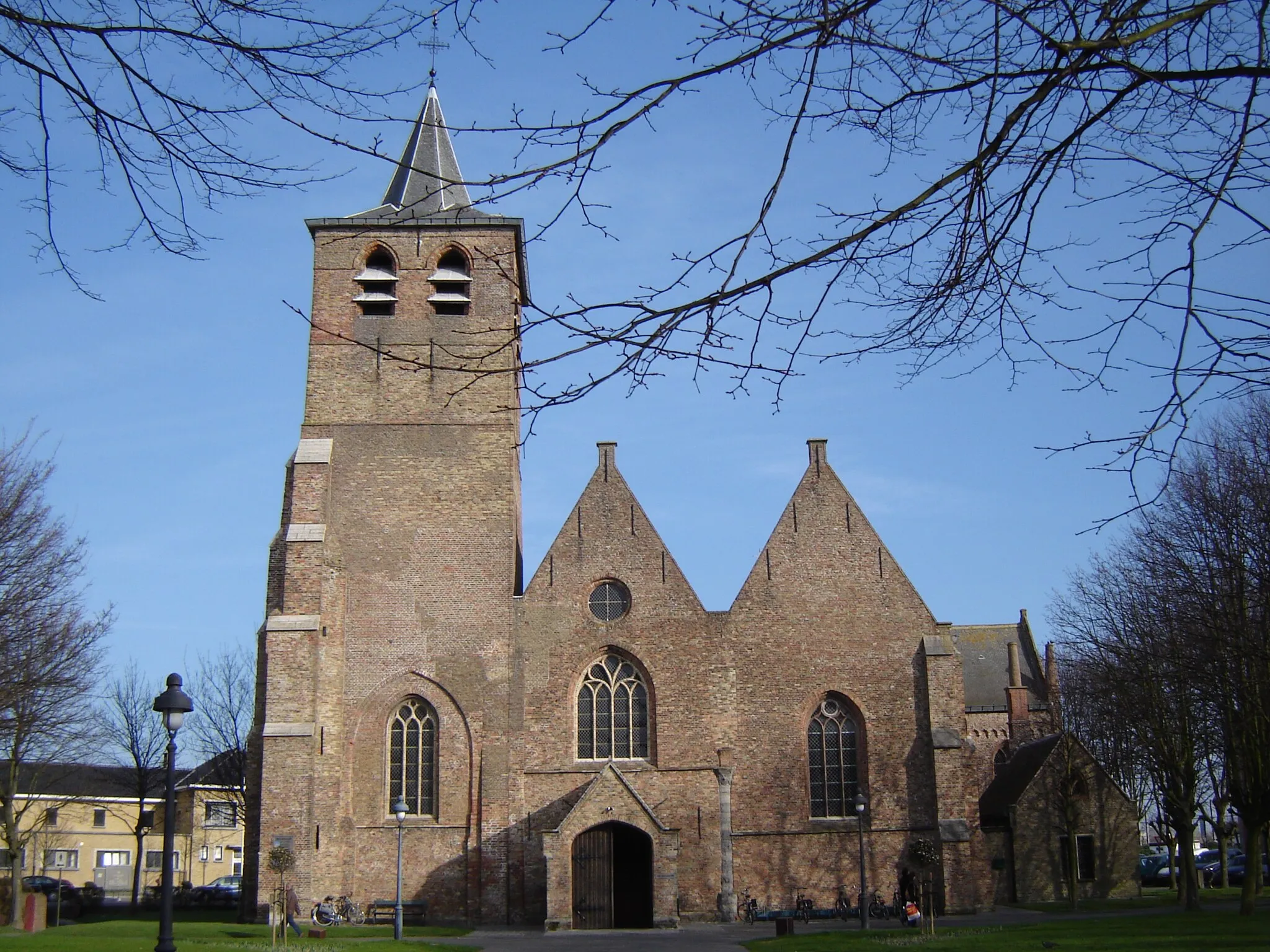 Photo showing: Sint-Antoniuskerk in Blankenberge Church of Saint Anthony in Blankenberge. Blankenberge, West Flanders, Belgium