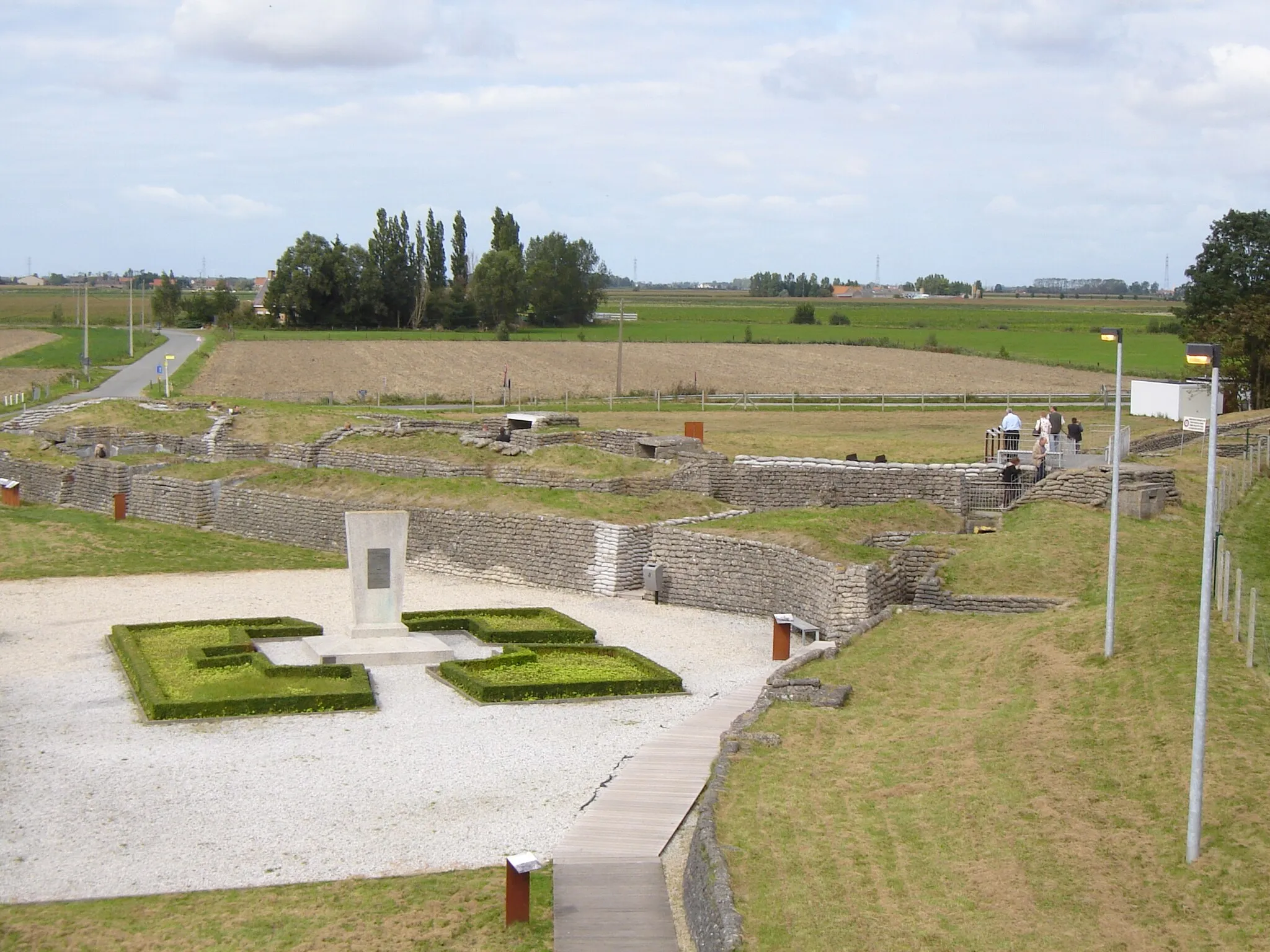 Photo showing: The Dodengang ("Trench of Death"). Diksmuide, West Flanders, Belgium