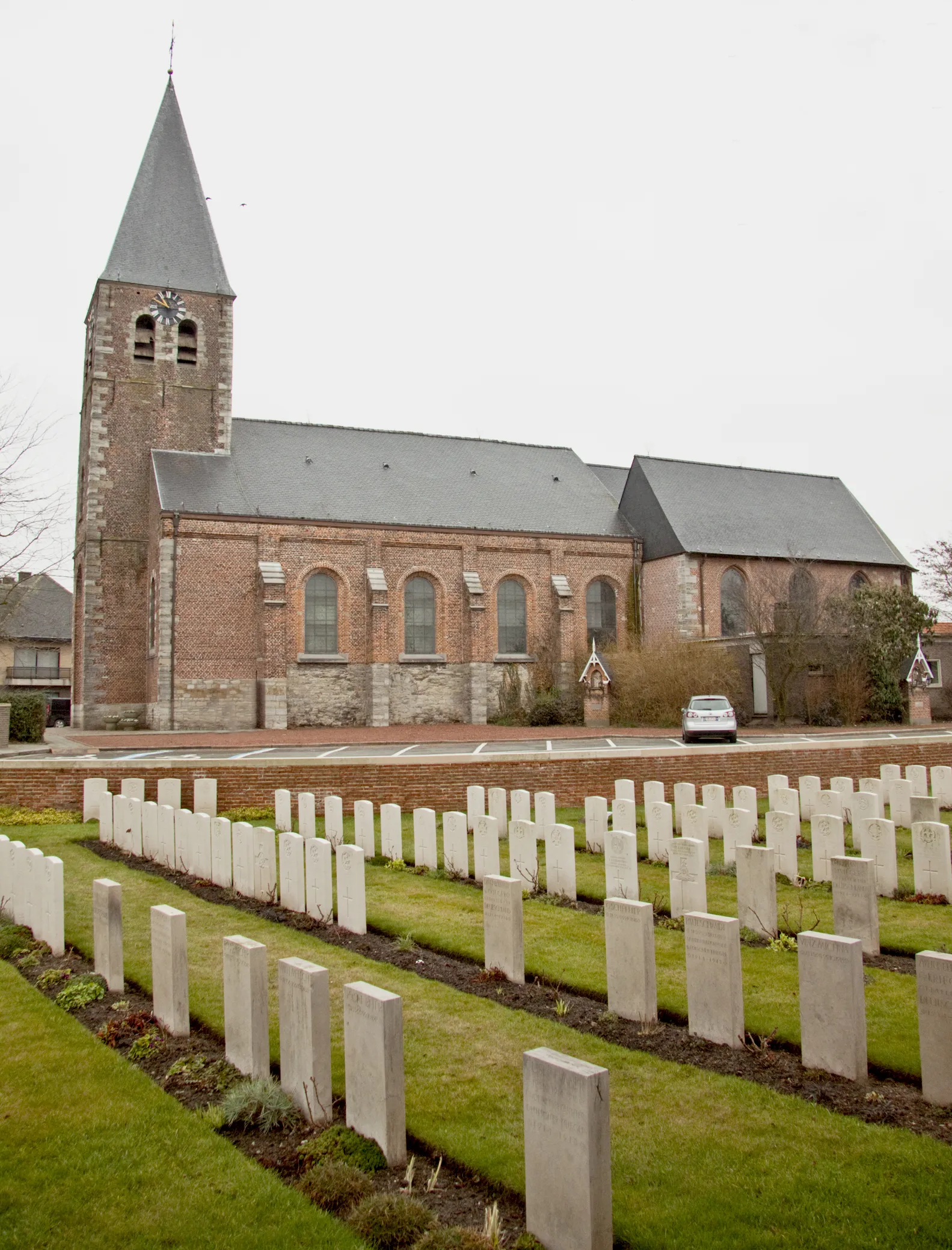 Photo showing: Heestert Military Cemetery