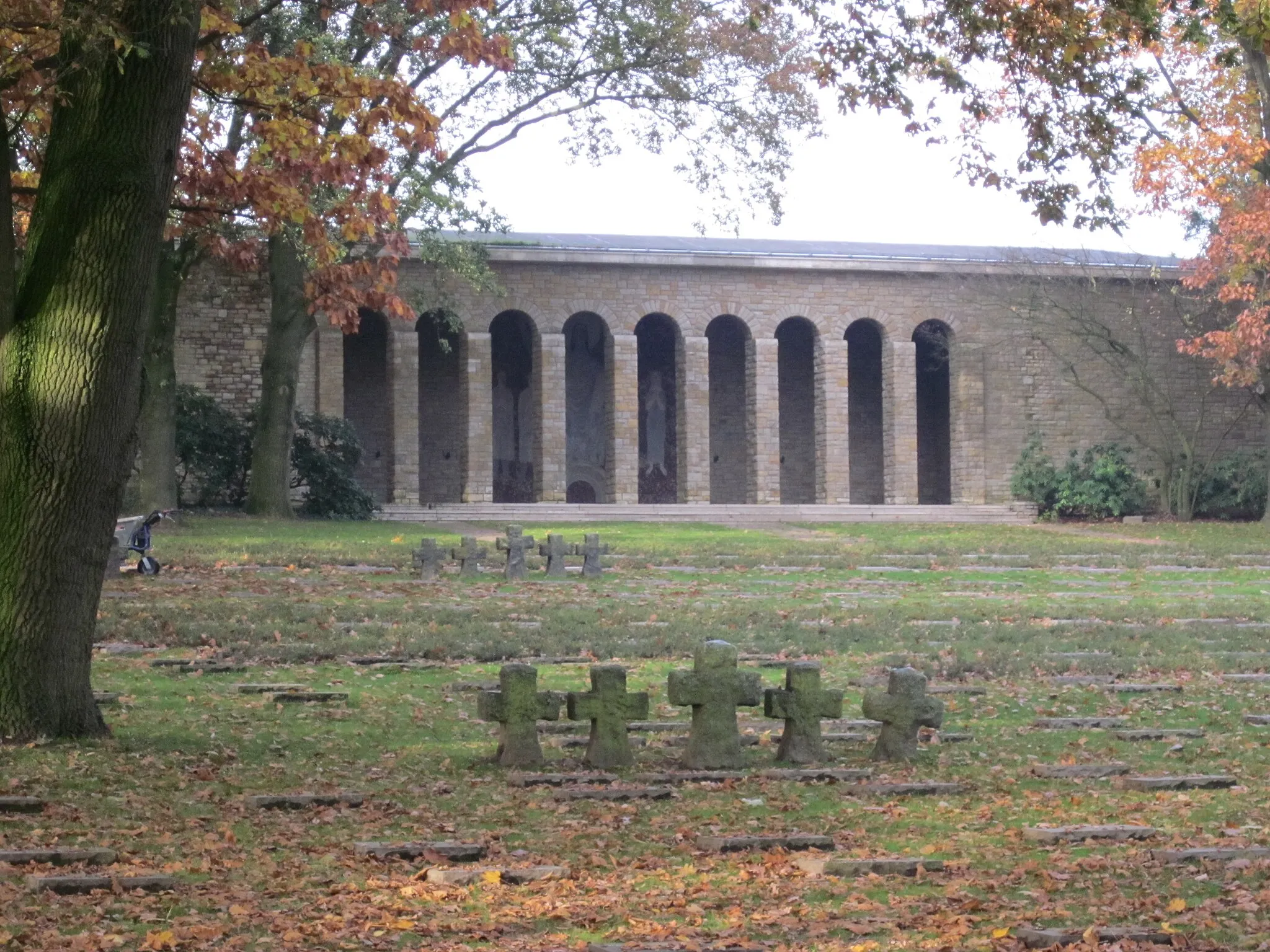 Photo showing: German military cemetery in Hooglede, Belgium