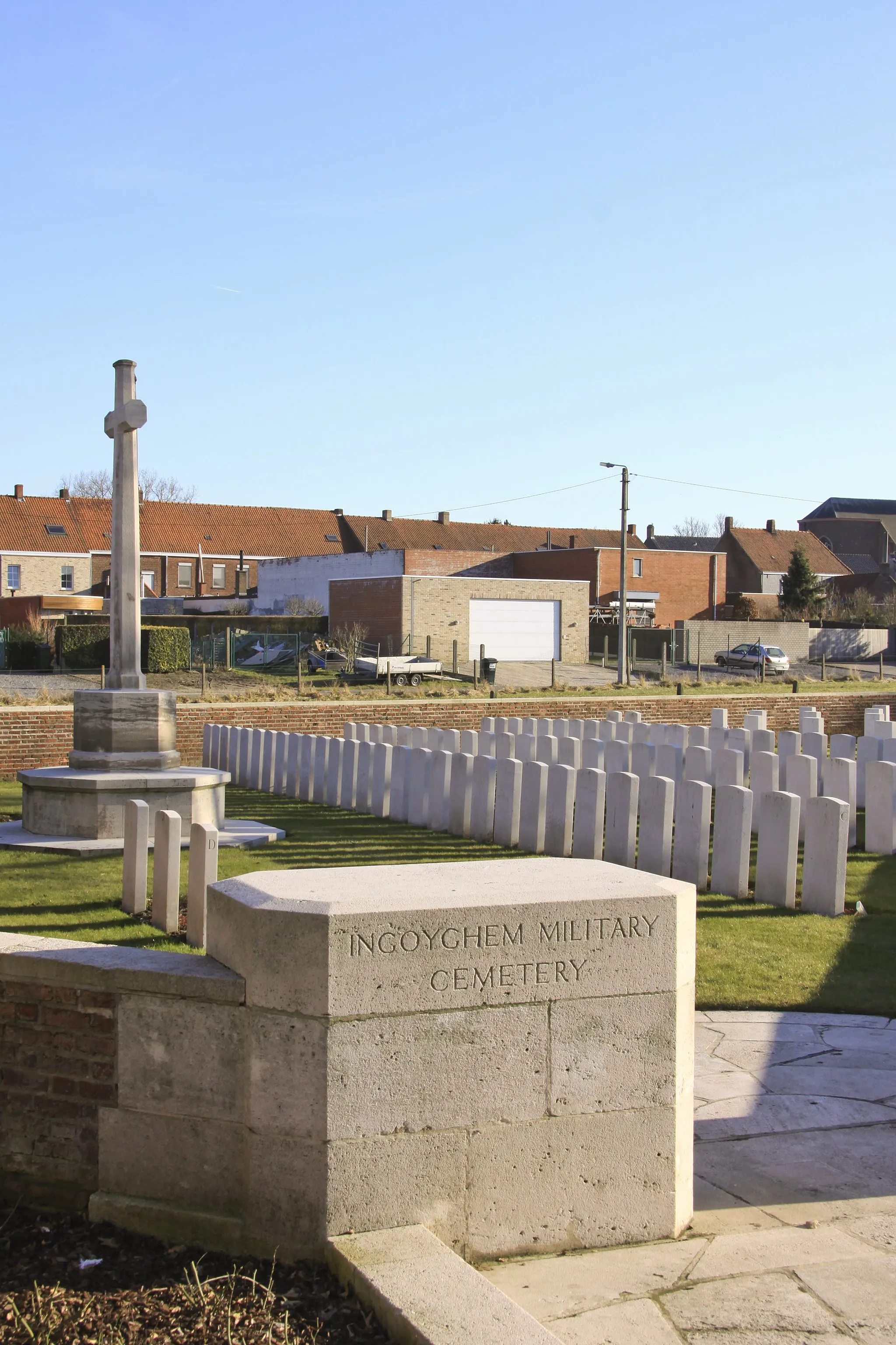 Photo showing: Ingoyghem Military Cemetery