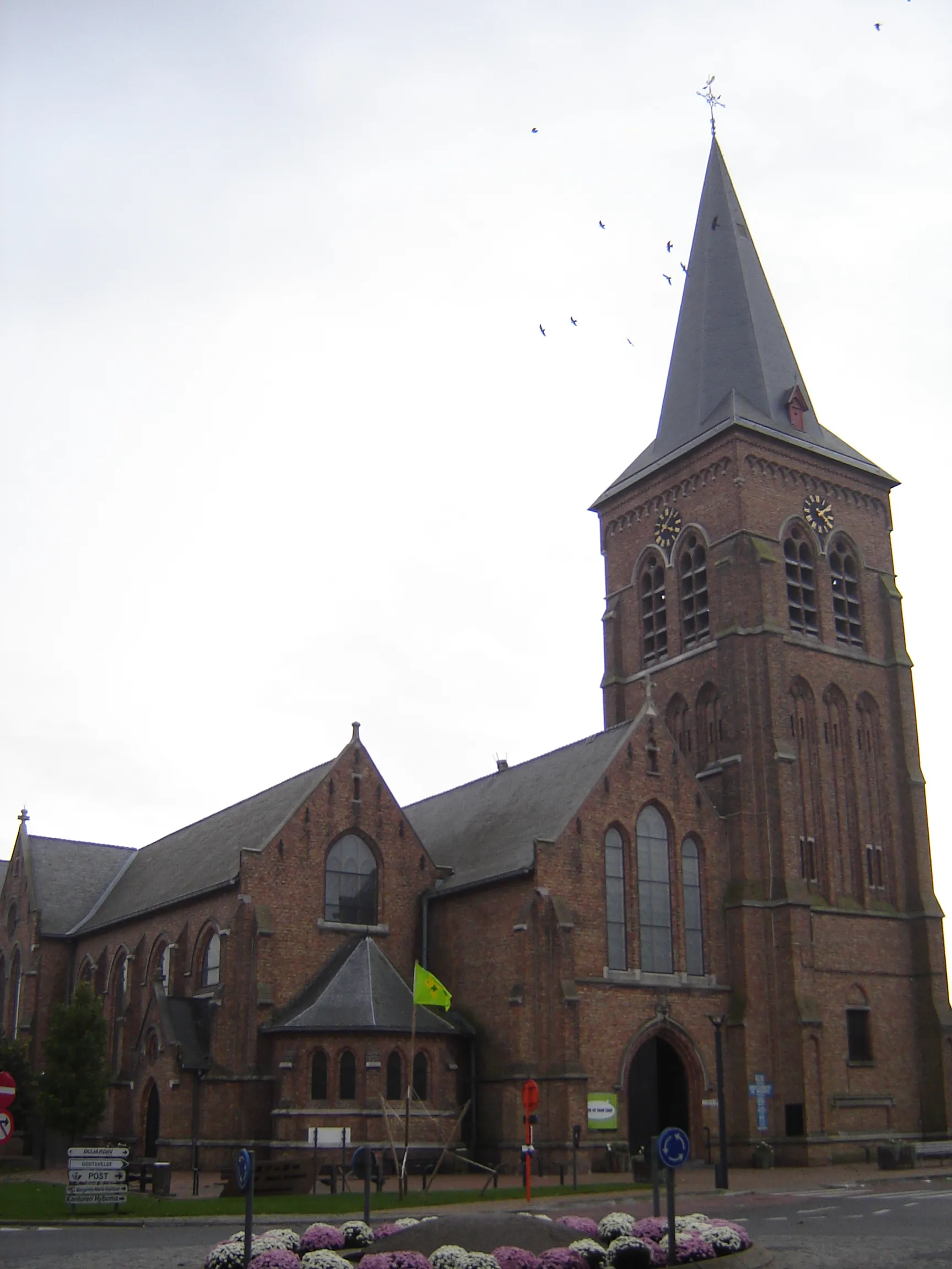 Photo showing: Church of Saint Bartholomew in Kortemark. Kortemark, West Flanders, Belgium