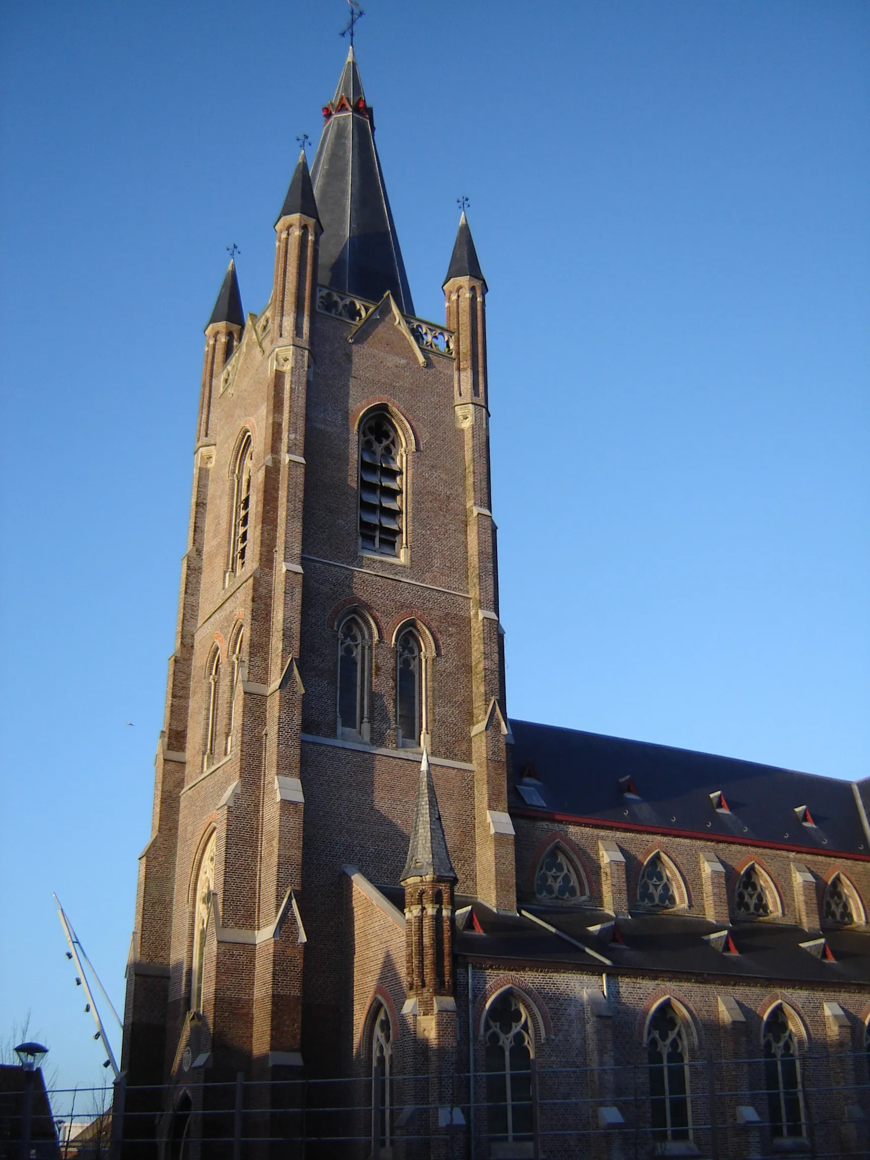 Photo showing: Church of Our Lady in Leffinge, in Middelkerke, West Flanders, Belgium