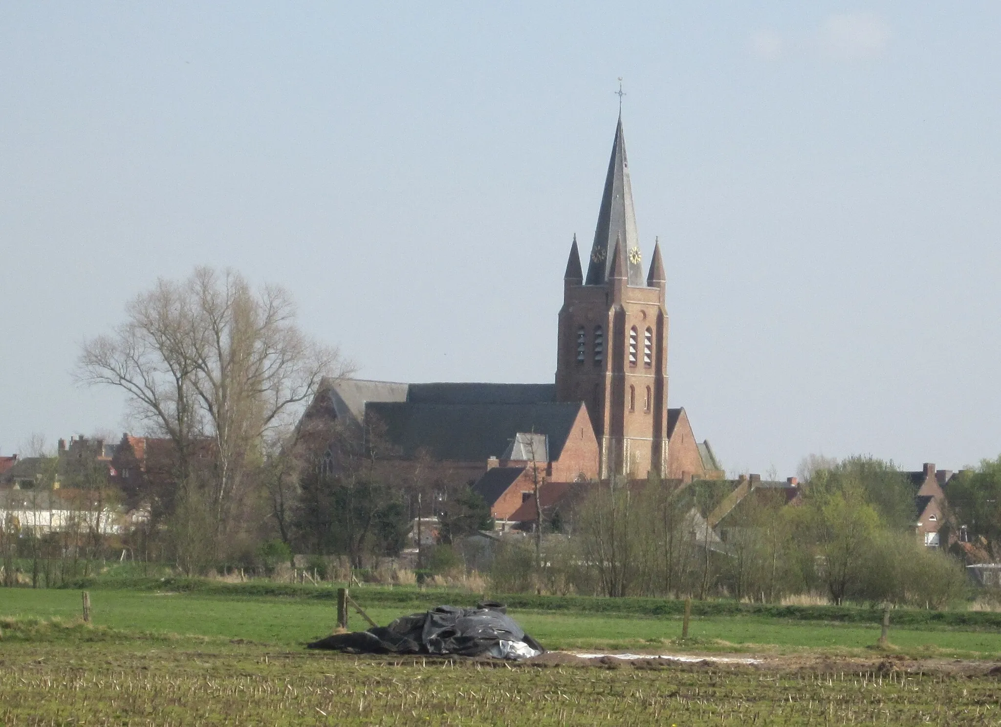 Photo showing: Church Saint Eligius in Ruddervoorde, Belgium