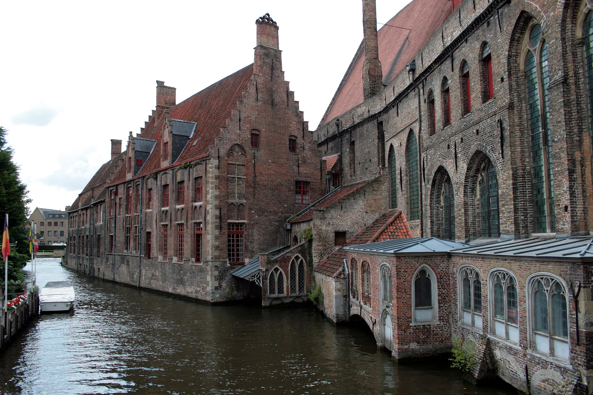 Photo showing: Bruges (Belgique), the previous Saint John hospital (XIIIth century).