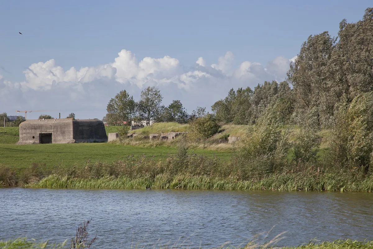 Photo showing: Een van de bunkers te stenedorp aan de polderdijk