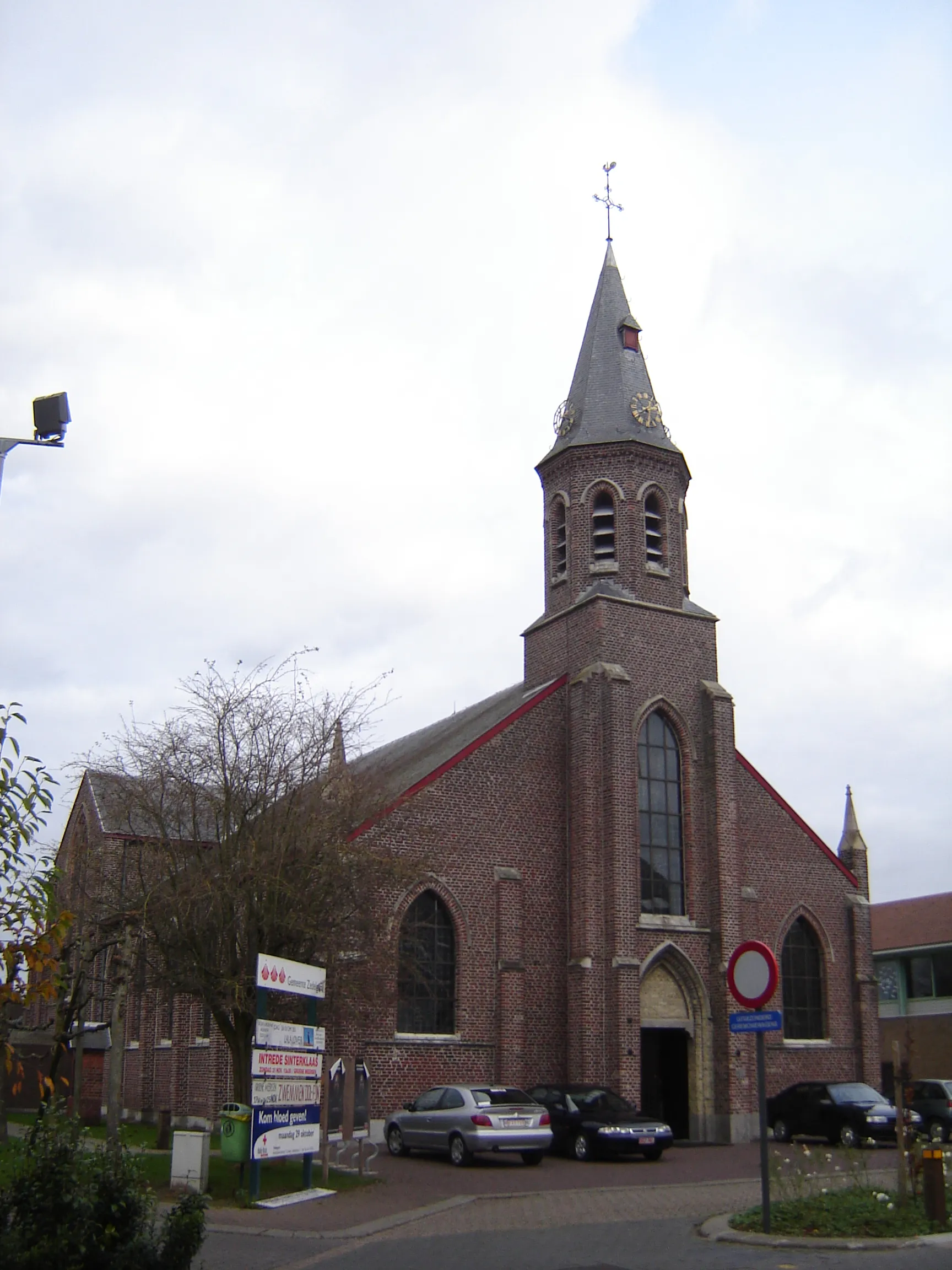 Photo showing: Church of Our Lady in Veldegem. Veldegem, Zedelgem, West Flanders, Belgium