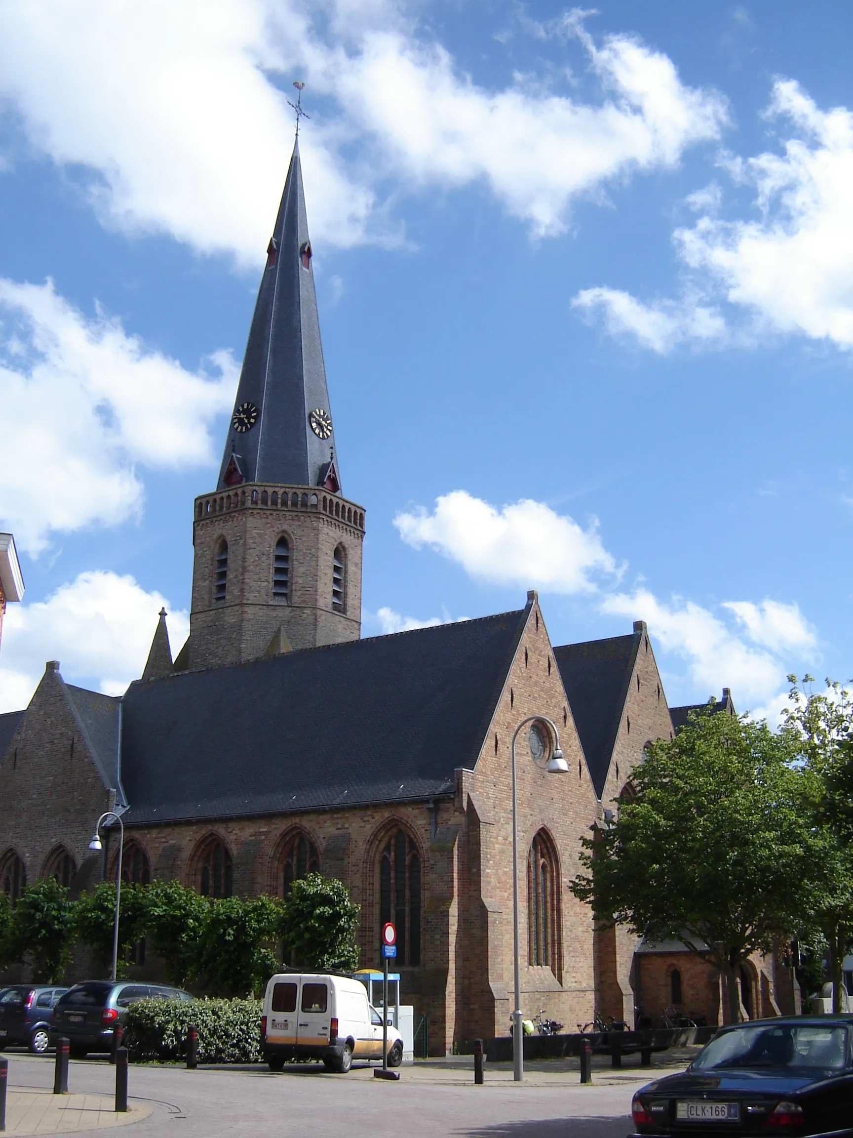 Photo showing: Church of Saint Nicholas in Westkapelle. Westkapelle, Knokke-Heist, West Flanders, Belgium