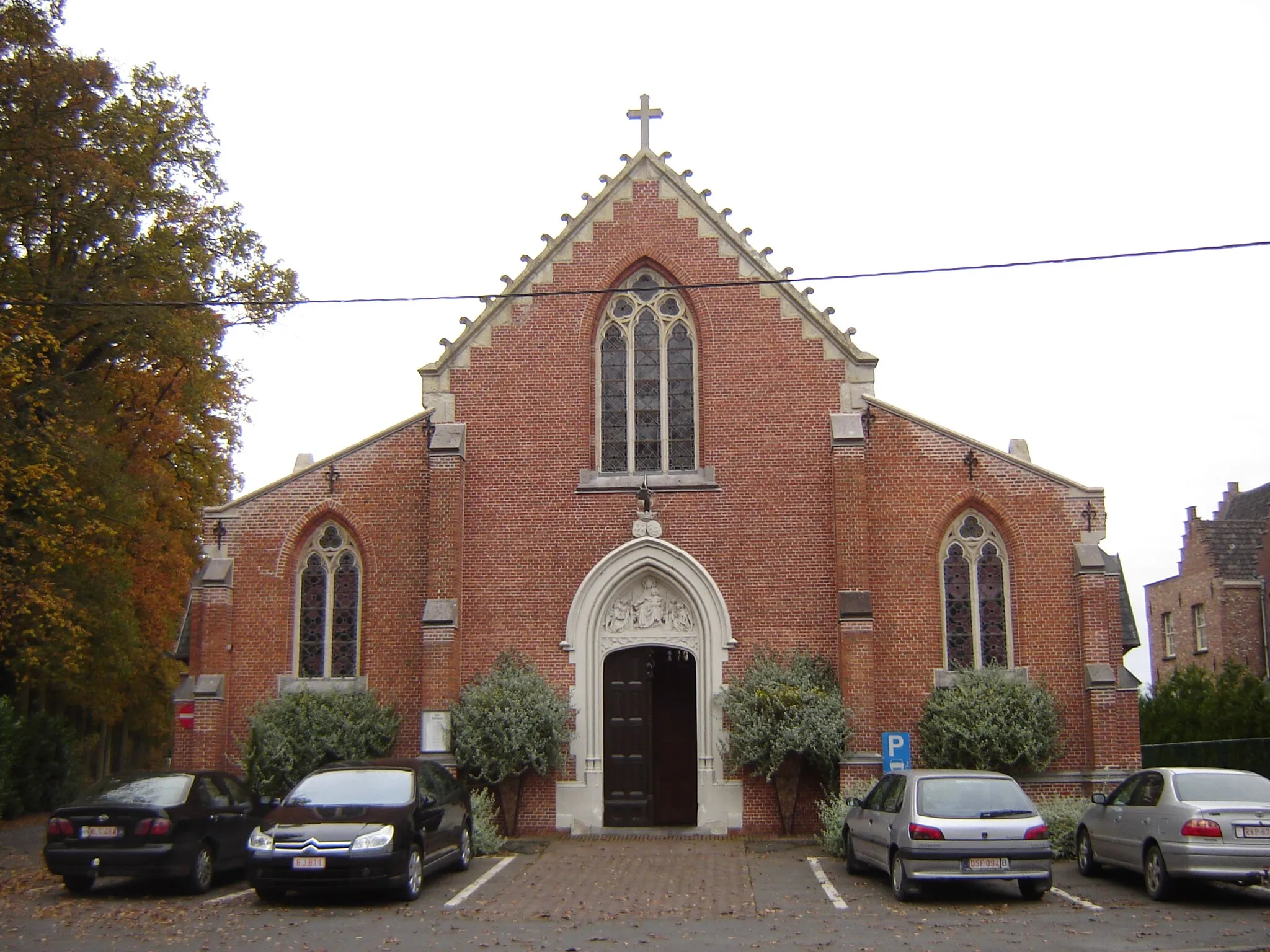 Photo showing: Church of Saint Georges in Wildenburg. Wildenburg, Wingene, West Flanders, Belgium