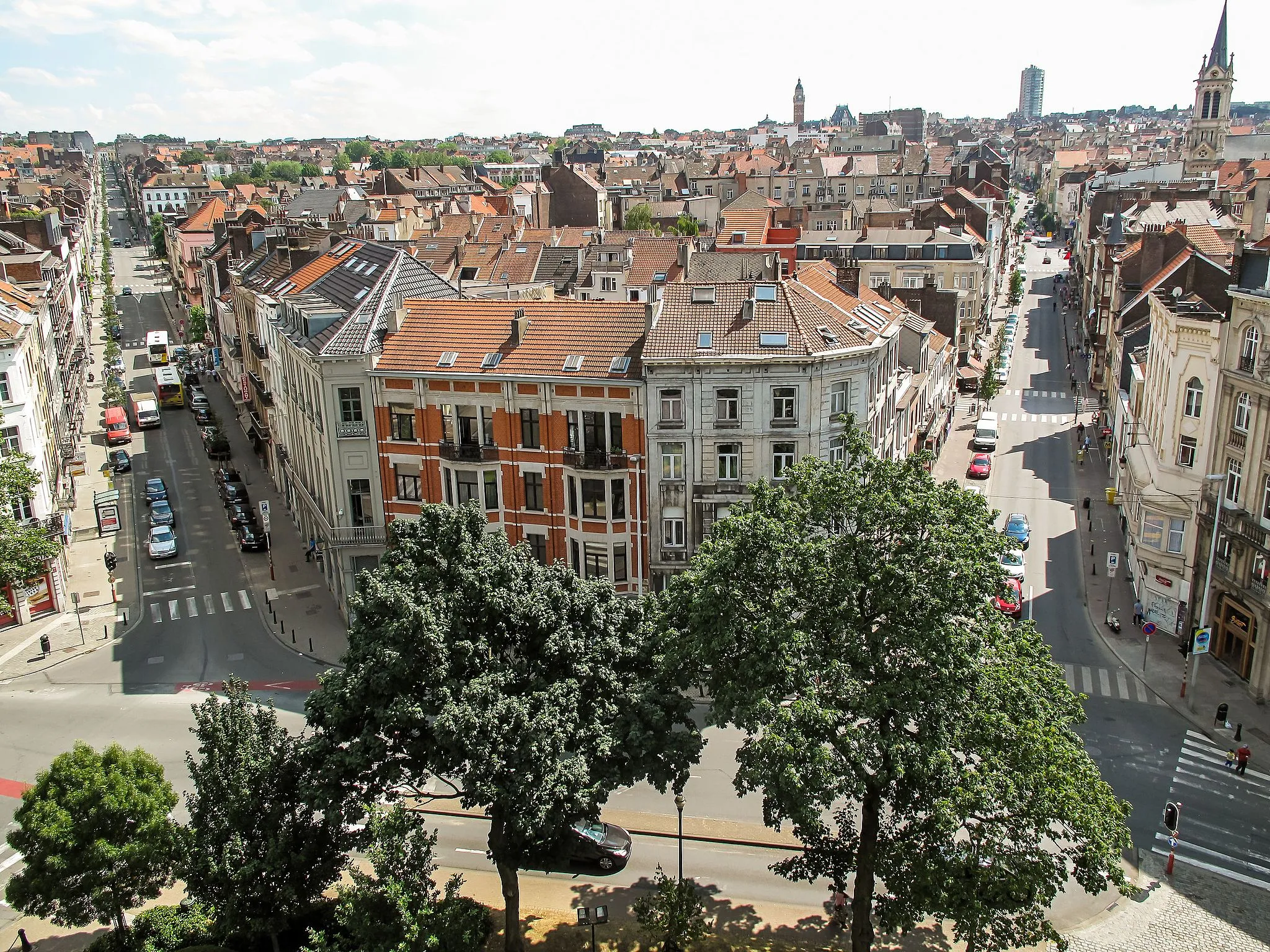 Photo showing: Brussels panorama