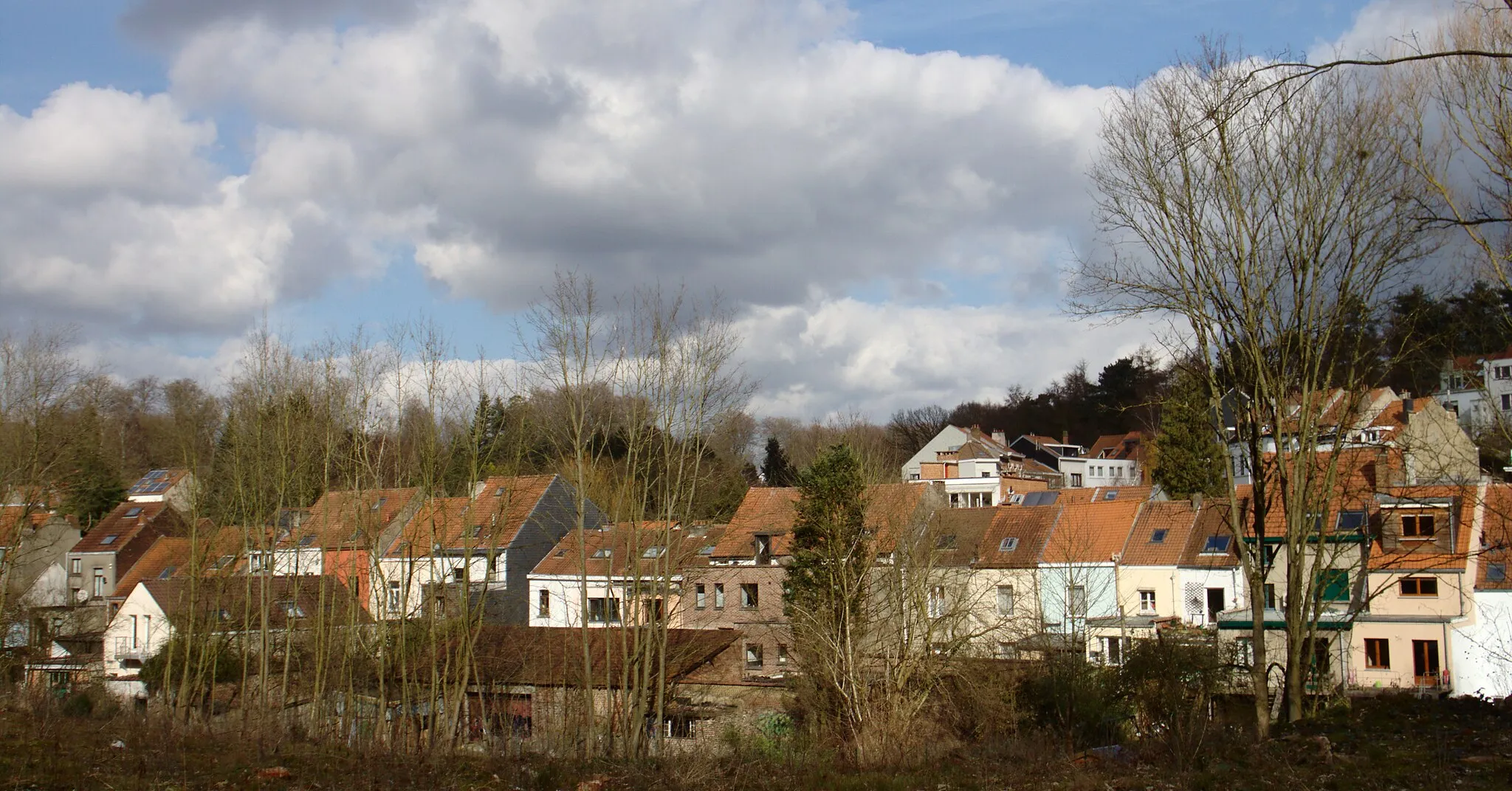 Photo showing: Southeastern edge of Brussels near Zoniënwoud park, Brussels, Belgium