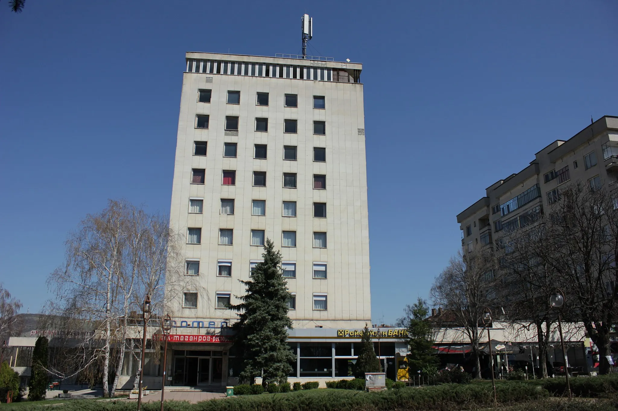 Photo showing: Hotel Taganrog in Cherven bryag