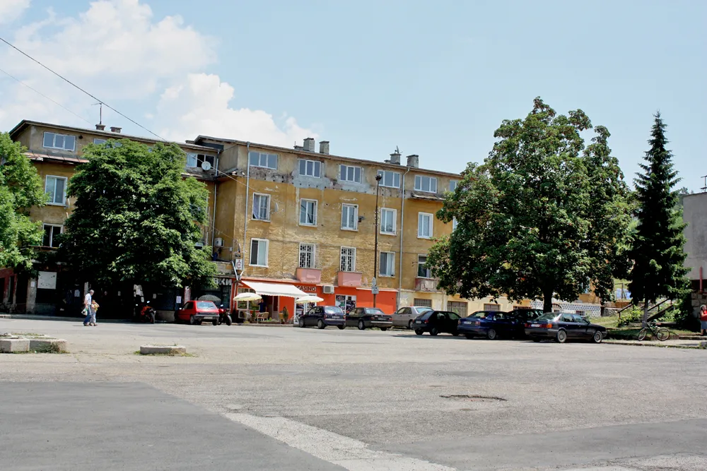 Photo showing: Buhovo main square