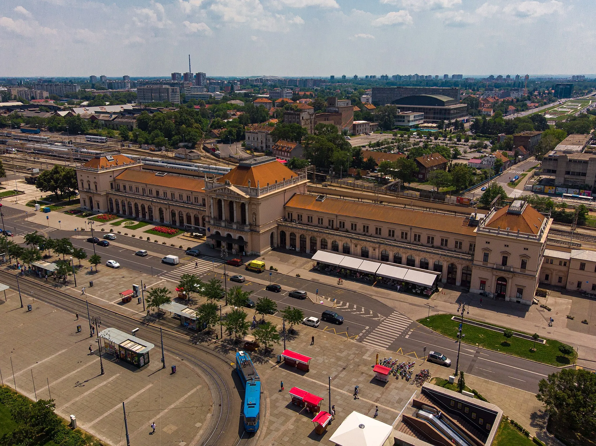 Photo showing: Hauptbahnhof Zagreb