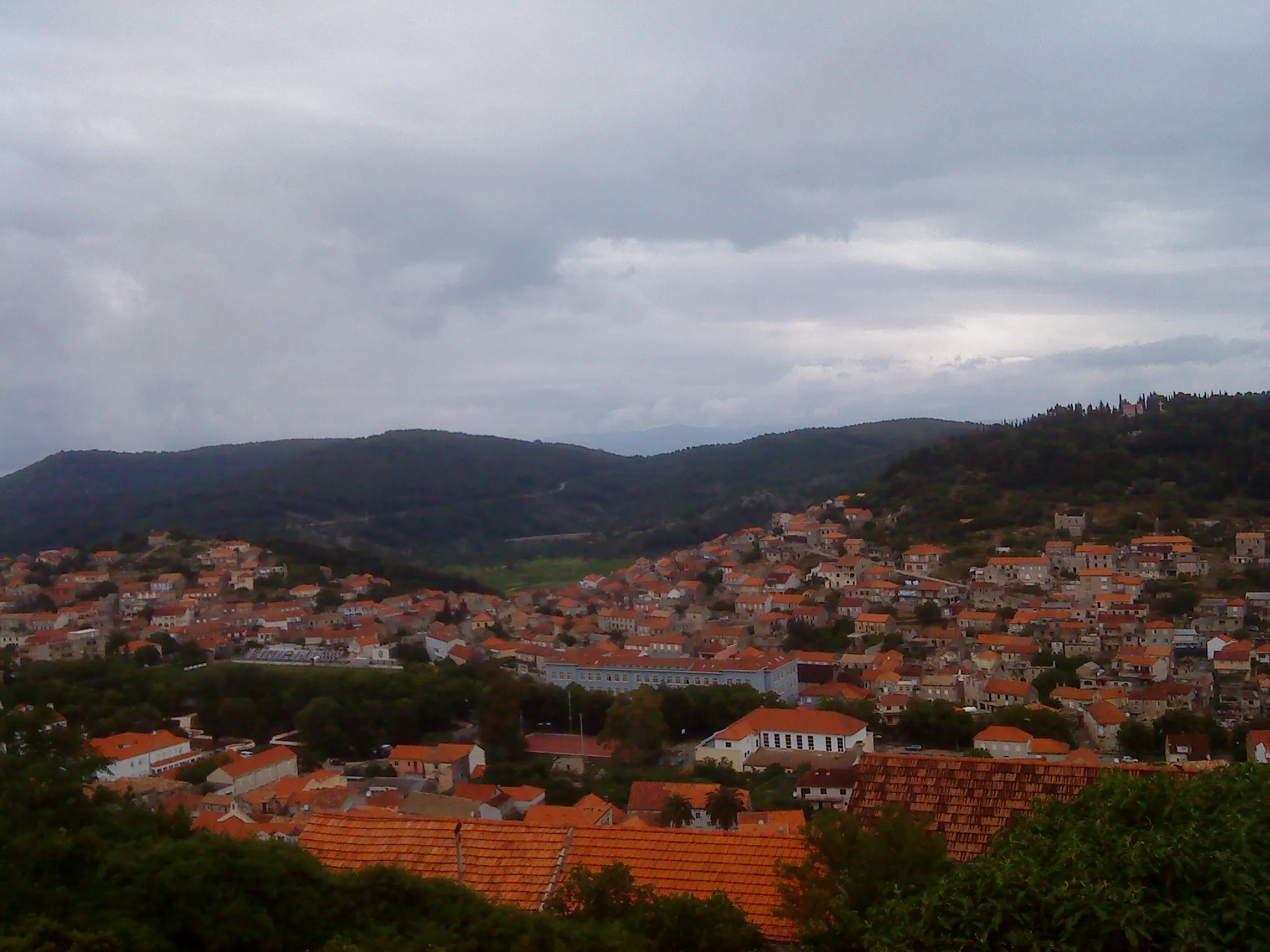 Photo showing: Panorama photo of Blato , Korčula