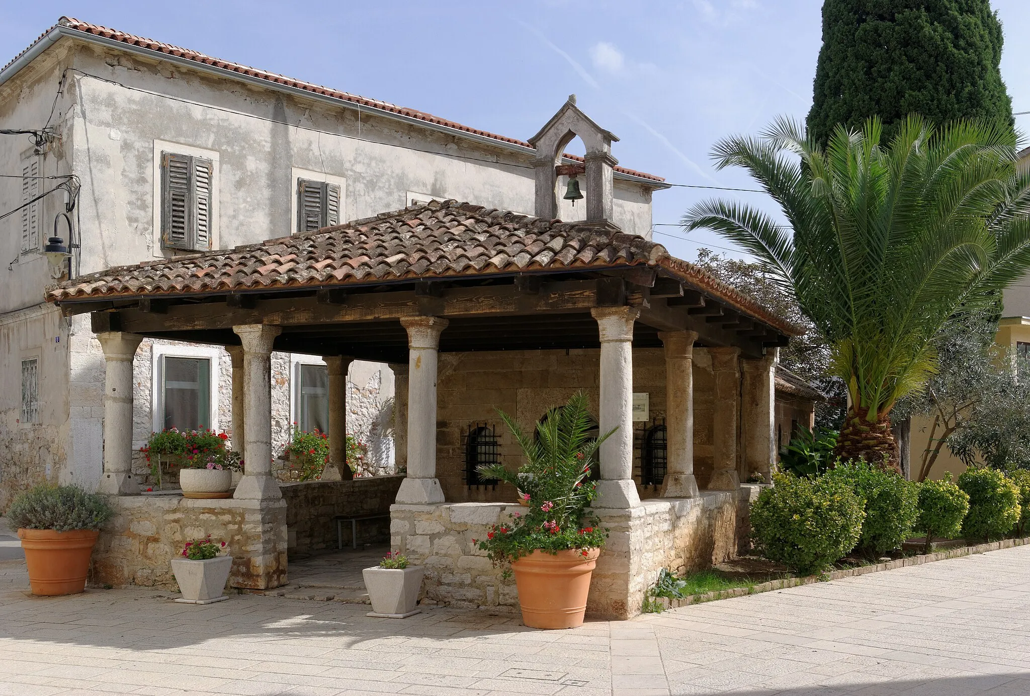 Photo showing: Croatia, Fažana, Mary from Mount Carmel church