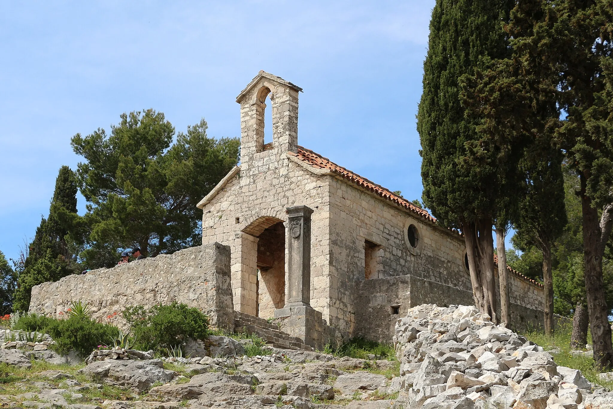 Photo showing: Church of Our Lady of Kruvenica, Hvar‎‎, Croatia