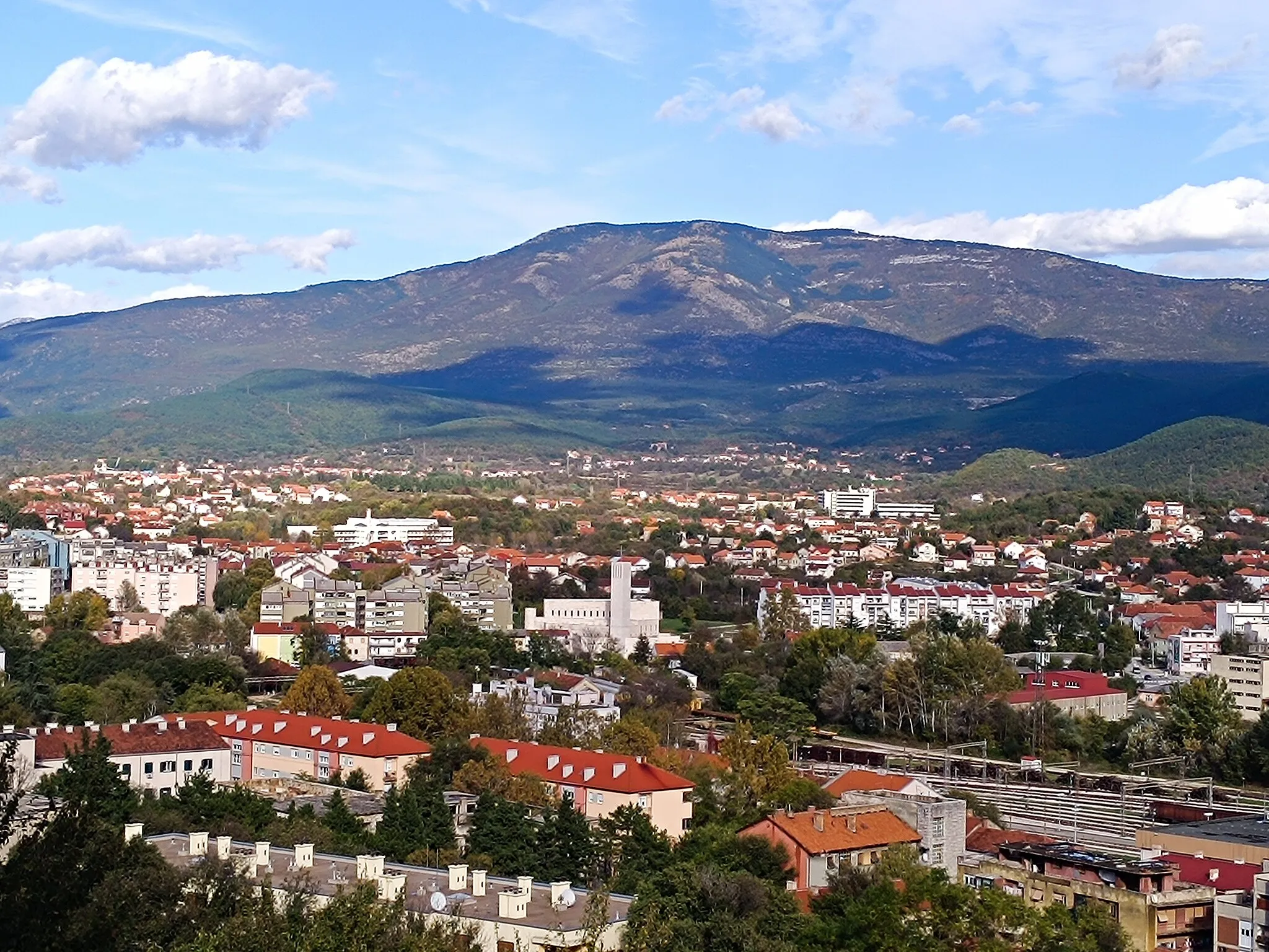 Photo showing: Knin, pogled sa tvrđave