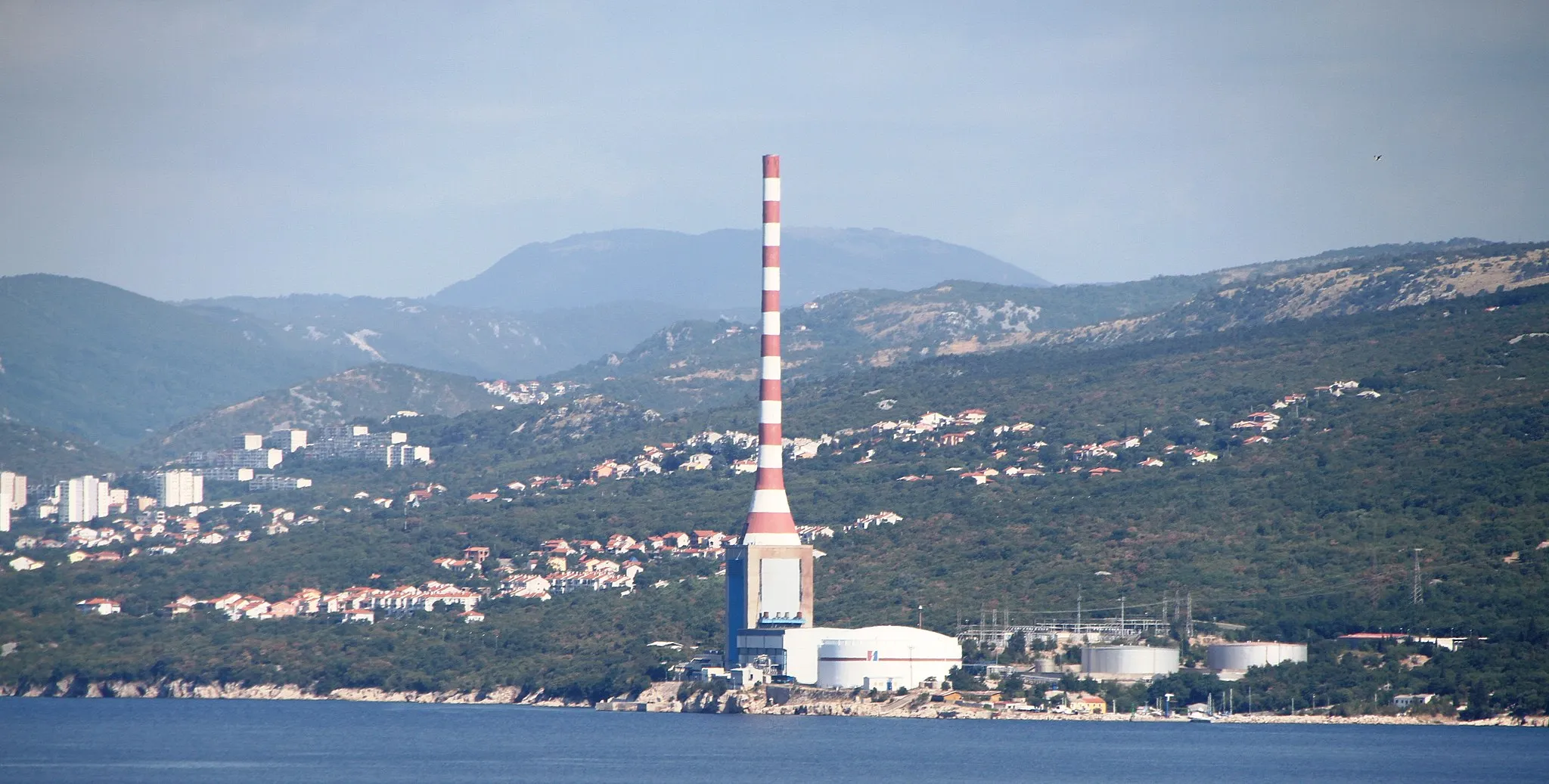 Photo showing: Thermal Power Plant "Rijeka" in the city of Rijeka, Croatia.