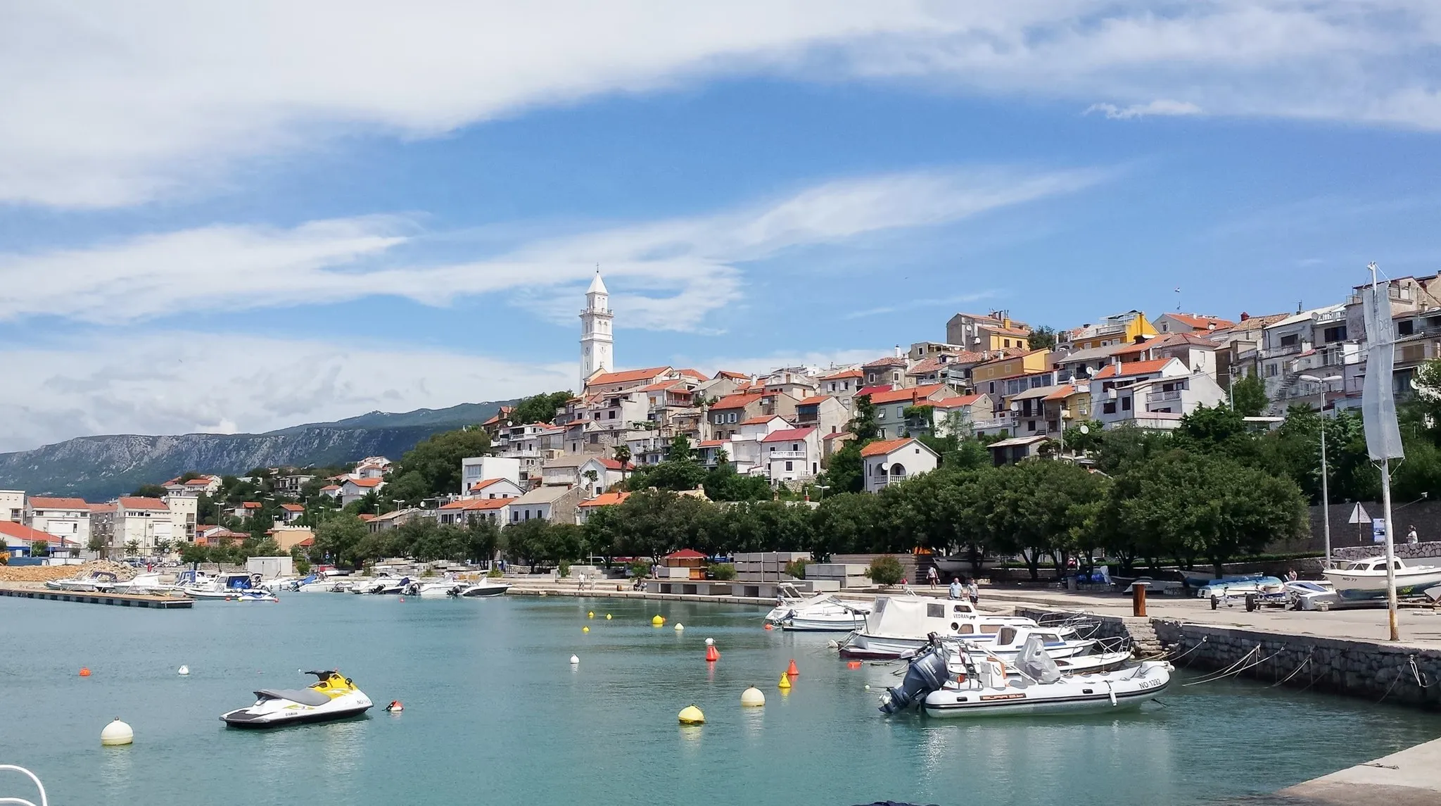 Photo showing: Harbour Novi Vinodolski.