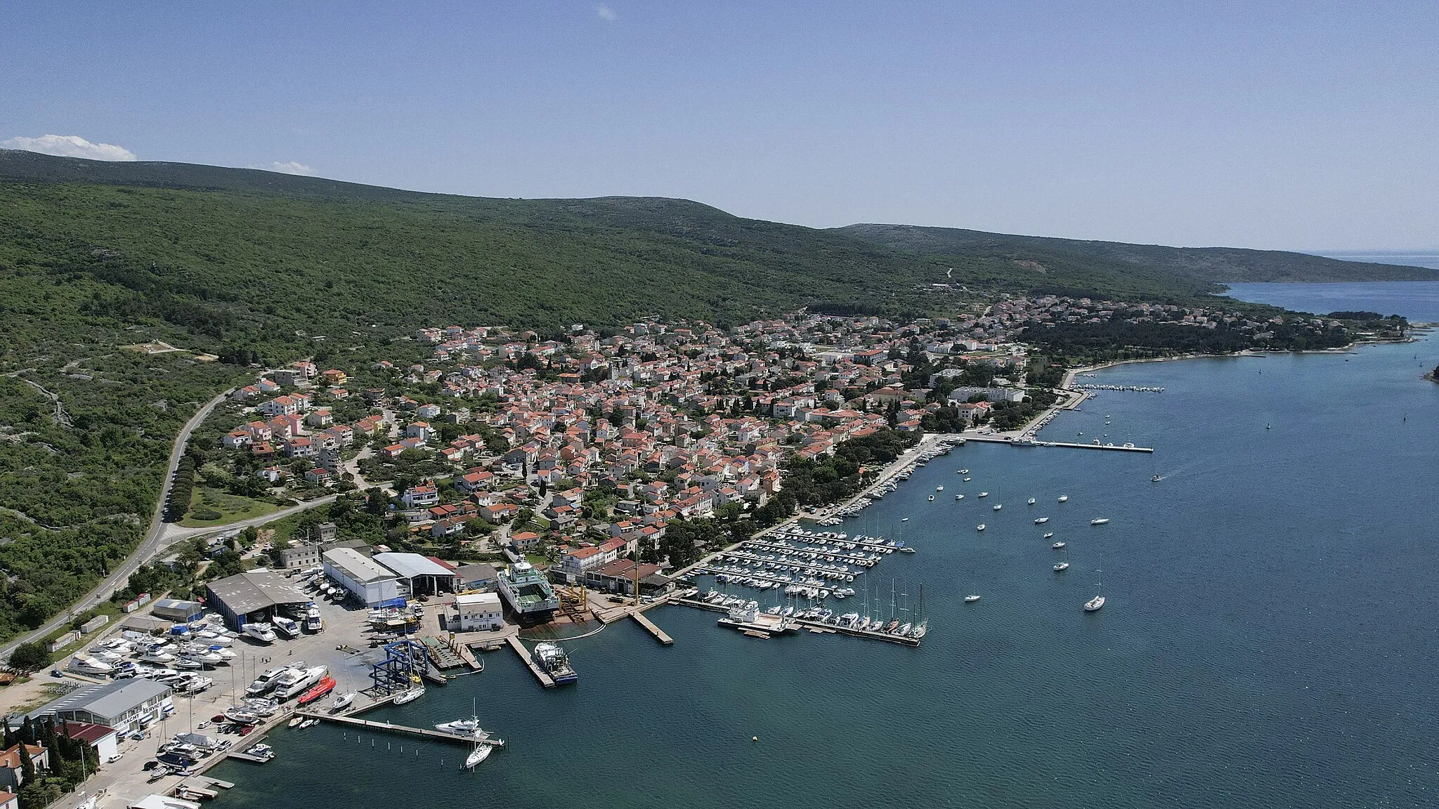 Photo showing: Punat, Krk, Croatia