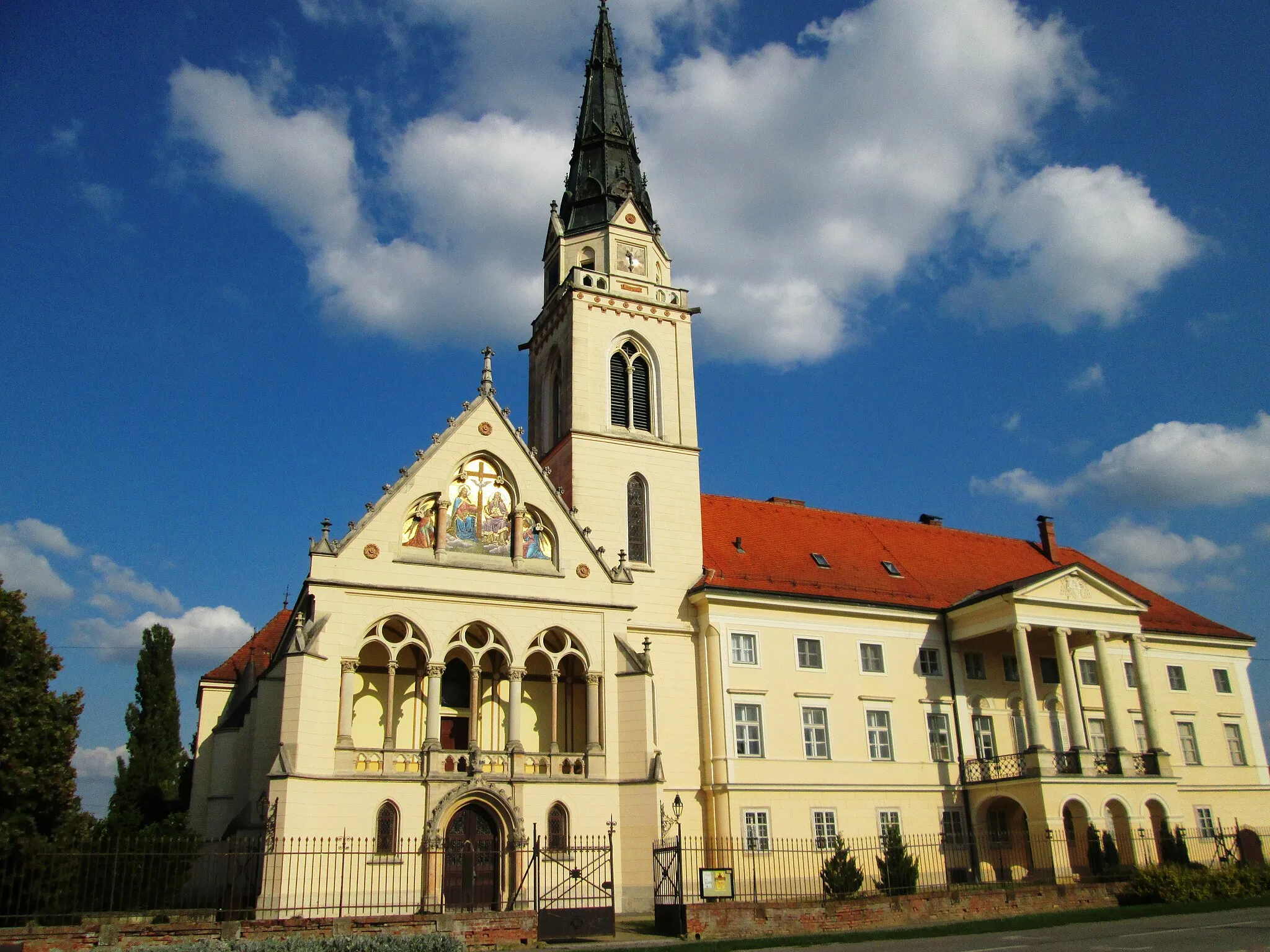 Photo showing: Greek Catholic Cathedral in Krizevci, Croatia