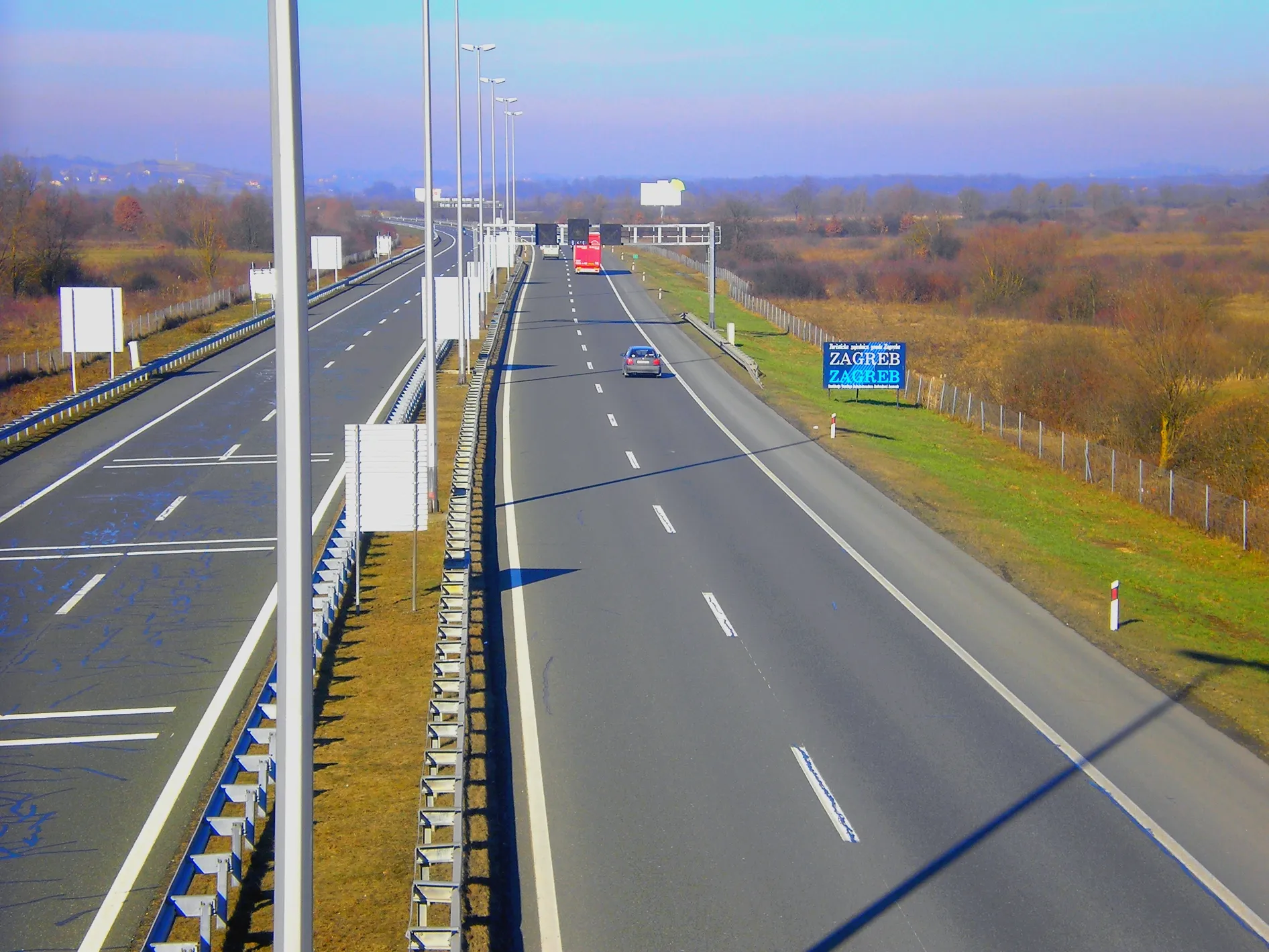 Photo showing: Autocesta Zagreb-Macelj (Highway Zagreb-Macelj)