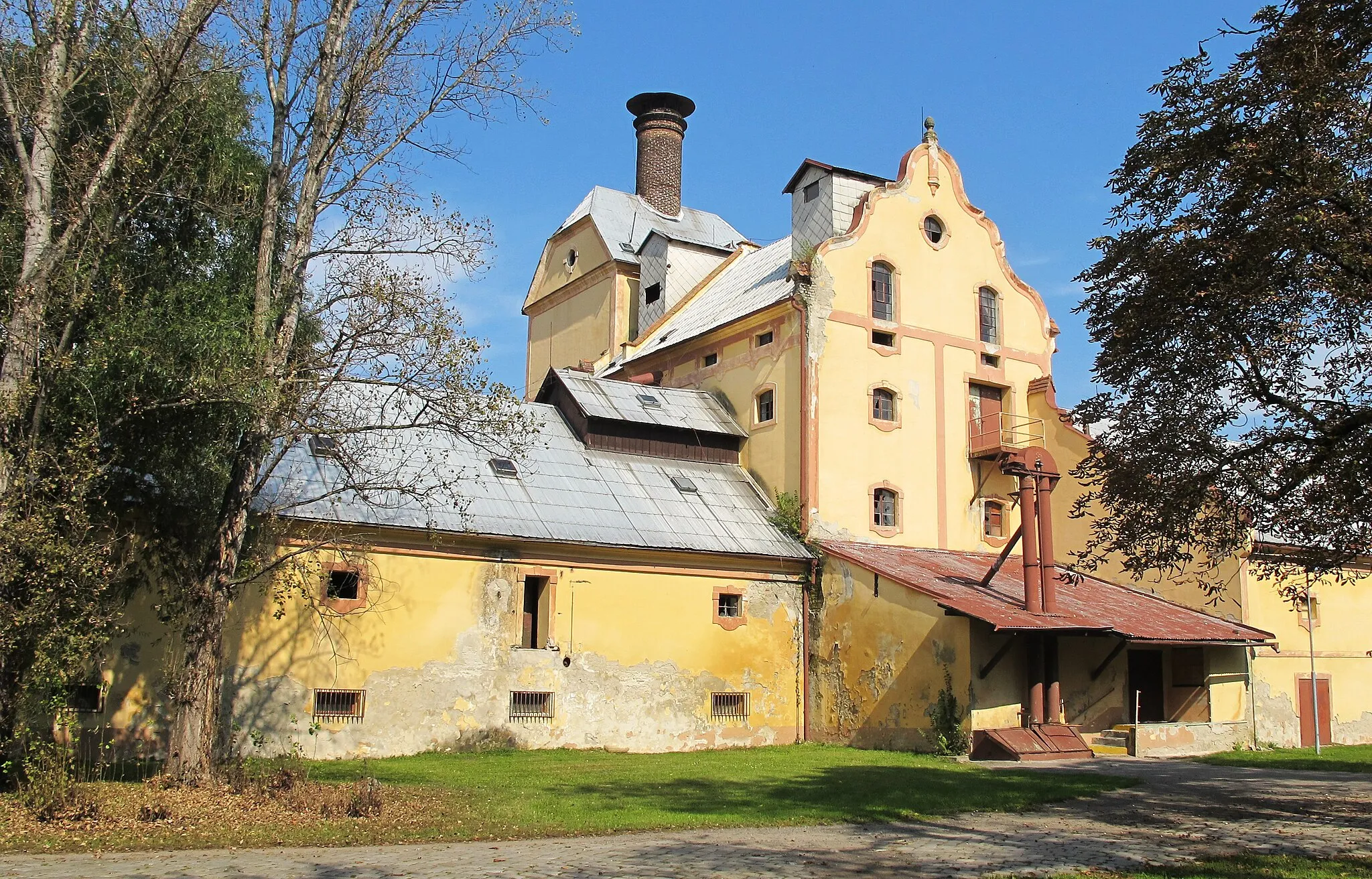 Photo showing: Brewery in Břeclav