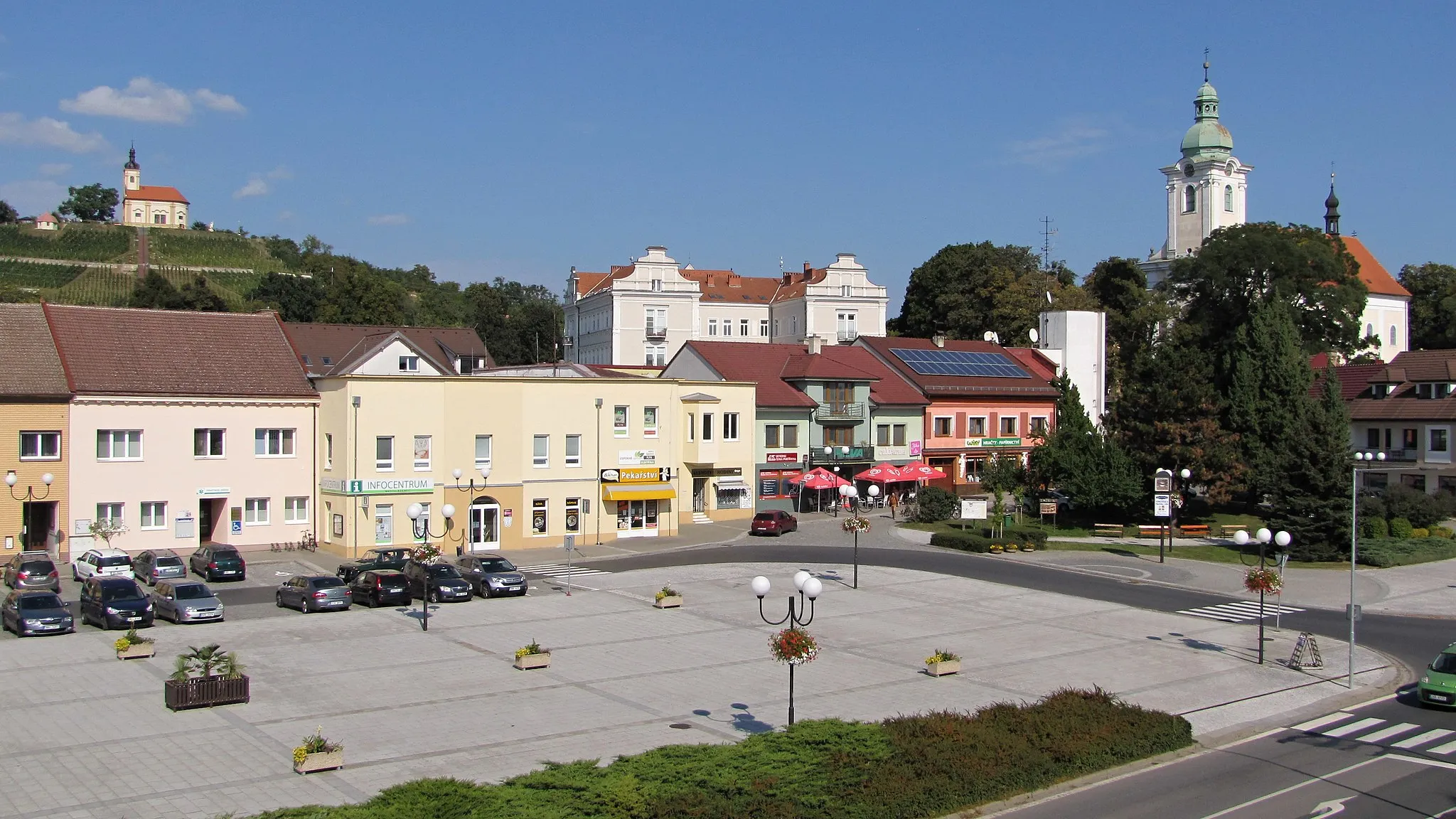 Photo showing: Náměstí Svobody ve Bzenci