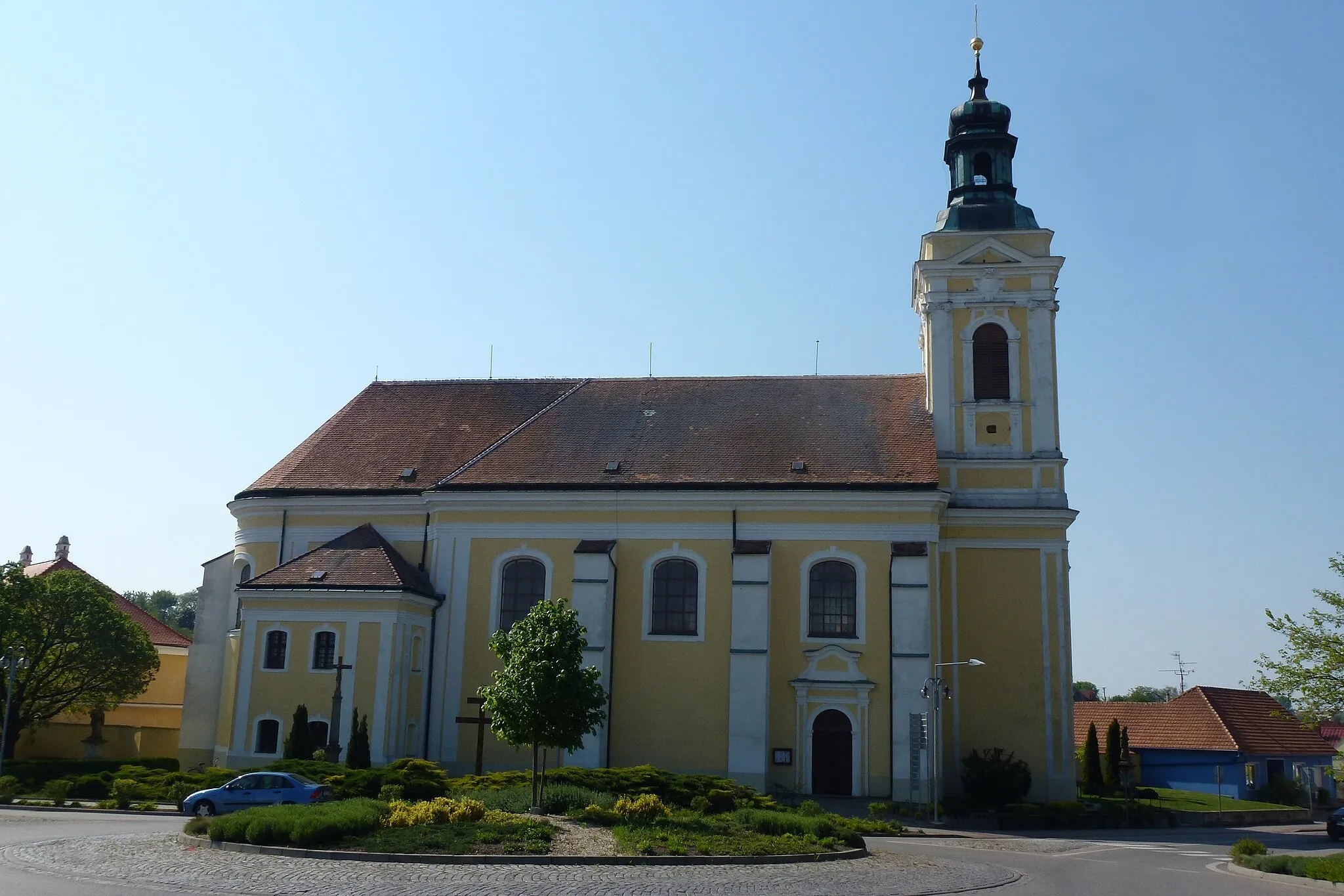 Photo showing: St. Cunigunde church in Cejkovice, South Moravy, Czech Republic